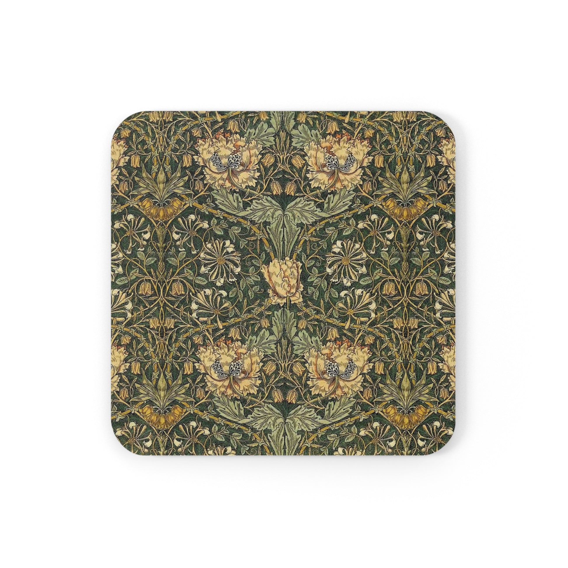 William Morris Honeysuckle & Tulip - Individual Coaster