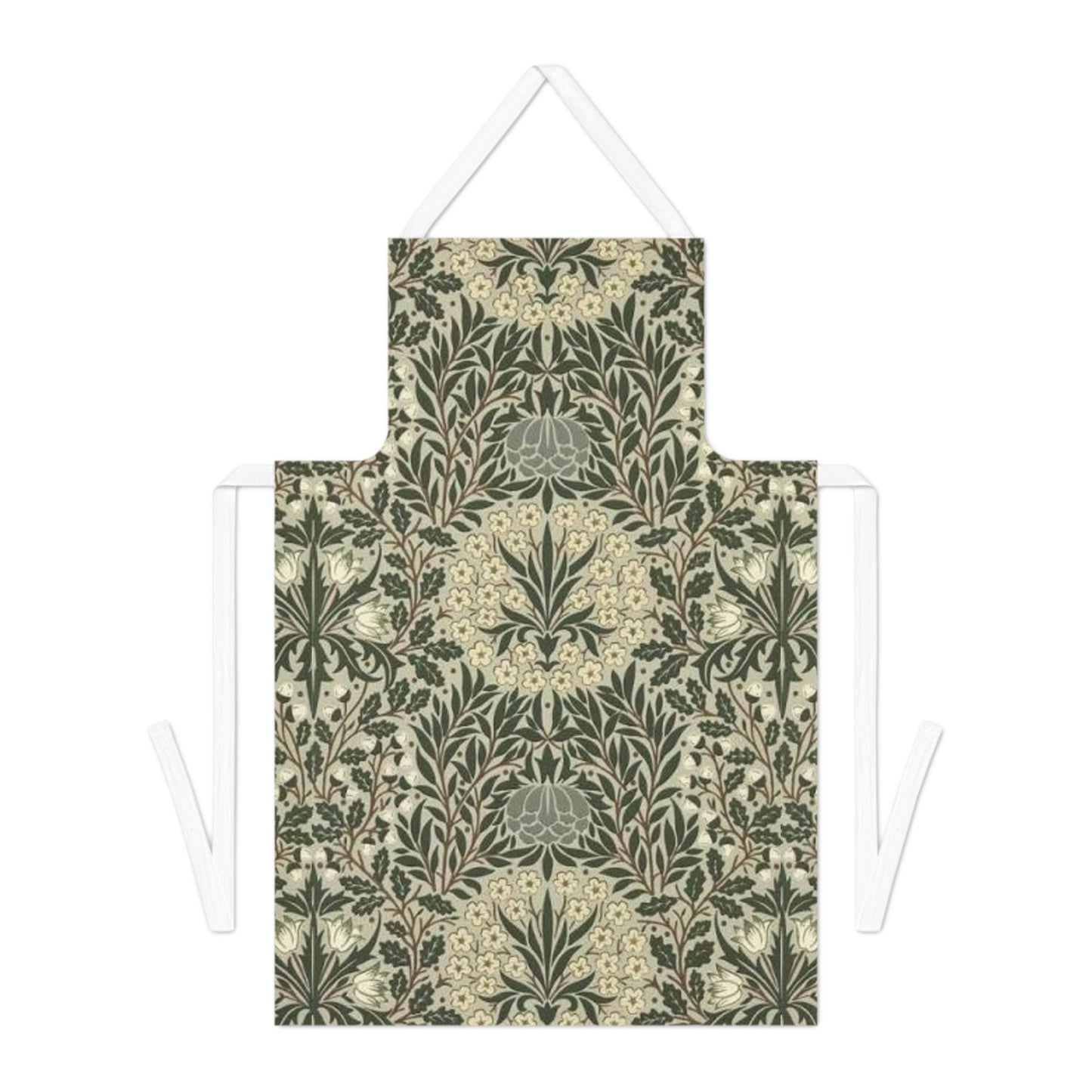 William Morris Daisy & Oak Floral Vintage Apron
