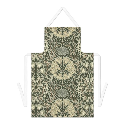 William Morris Daisy & Oak Floral Vintage Apron