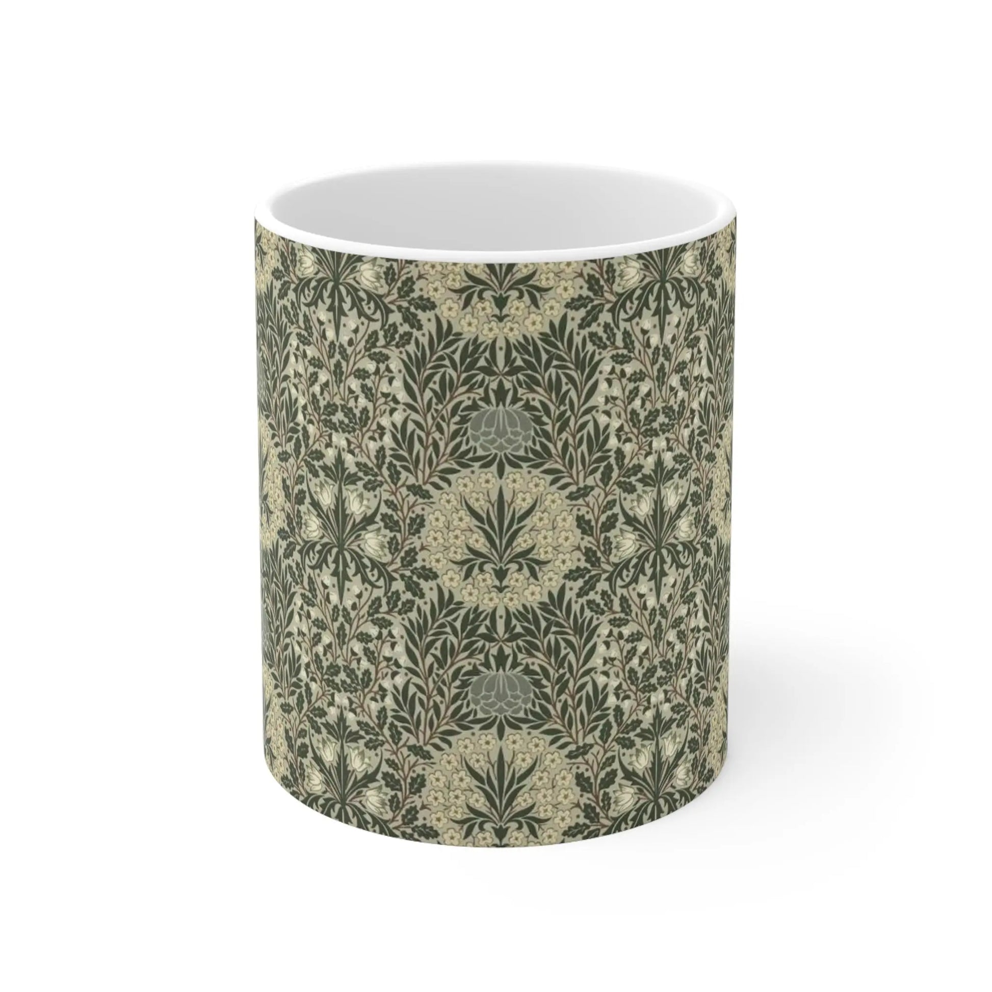 William Morris Daisy & Oak Mug - Ceramic Coffee Mug 11oz & 15oz