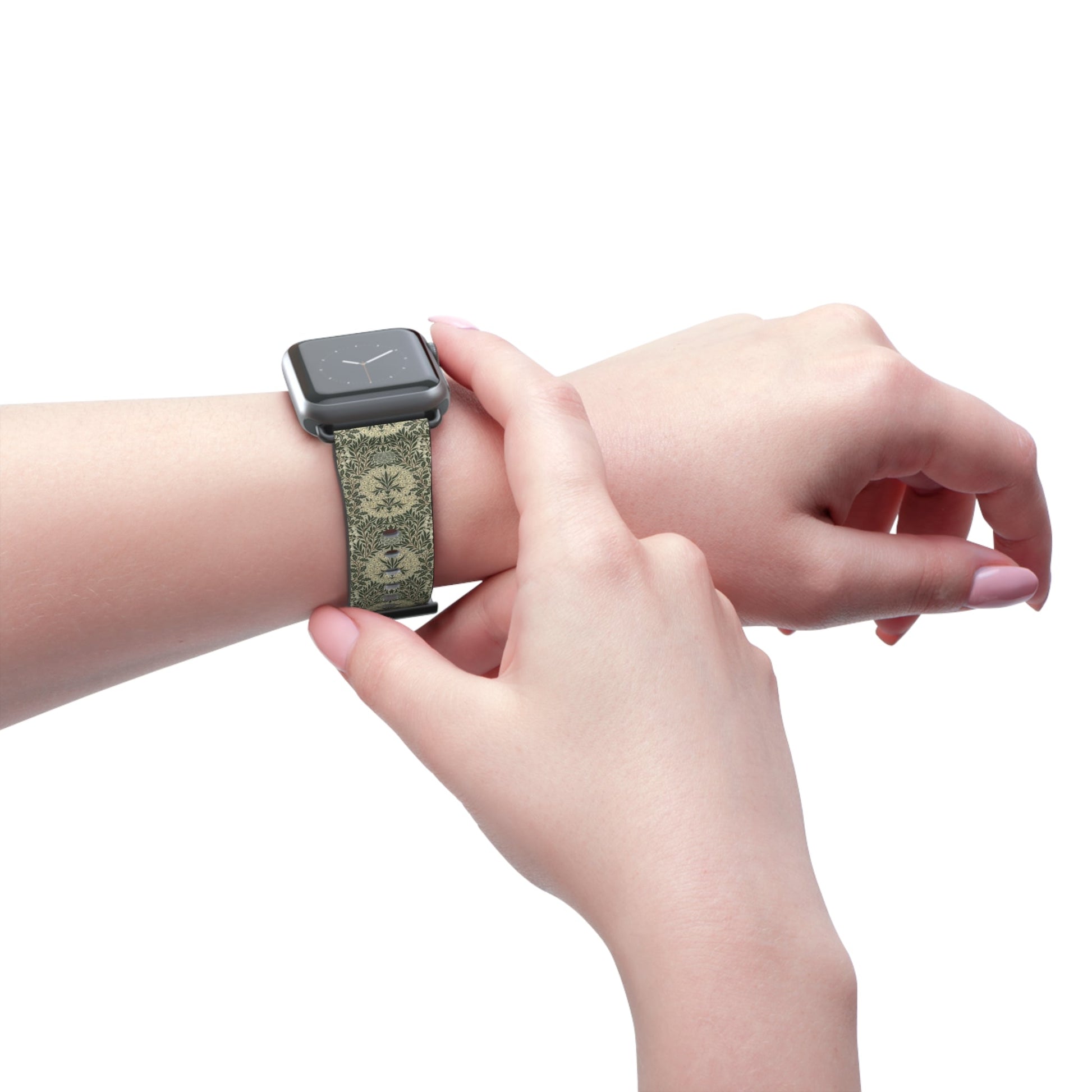William Morris Daisy & Oak Vintage Floral Watch Band