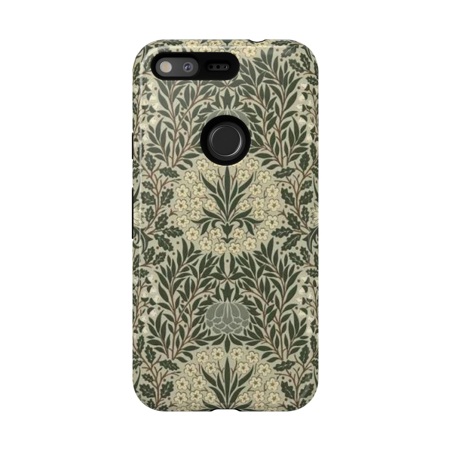 William Morris Google Pixel Case - Daisy and Oak Tough Dual Layer Protection