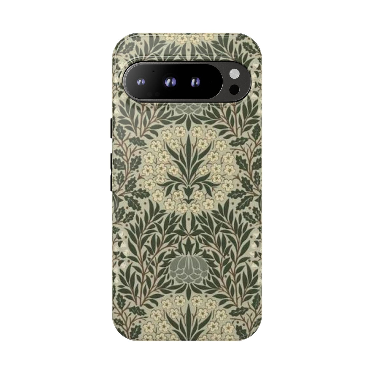 William Morris Google Pixel Case - Daisy and Oak Tough Dual Layer Protection