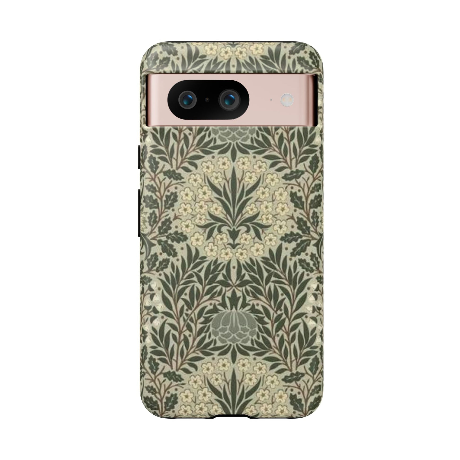 William Morris Google Pixel Case - Daisy and Oak Tough Dual Layer Protection