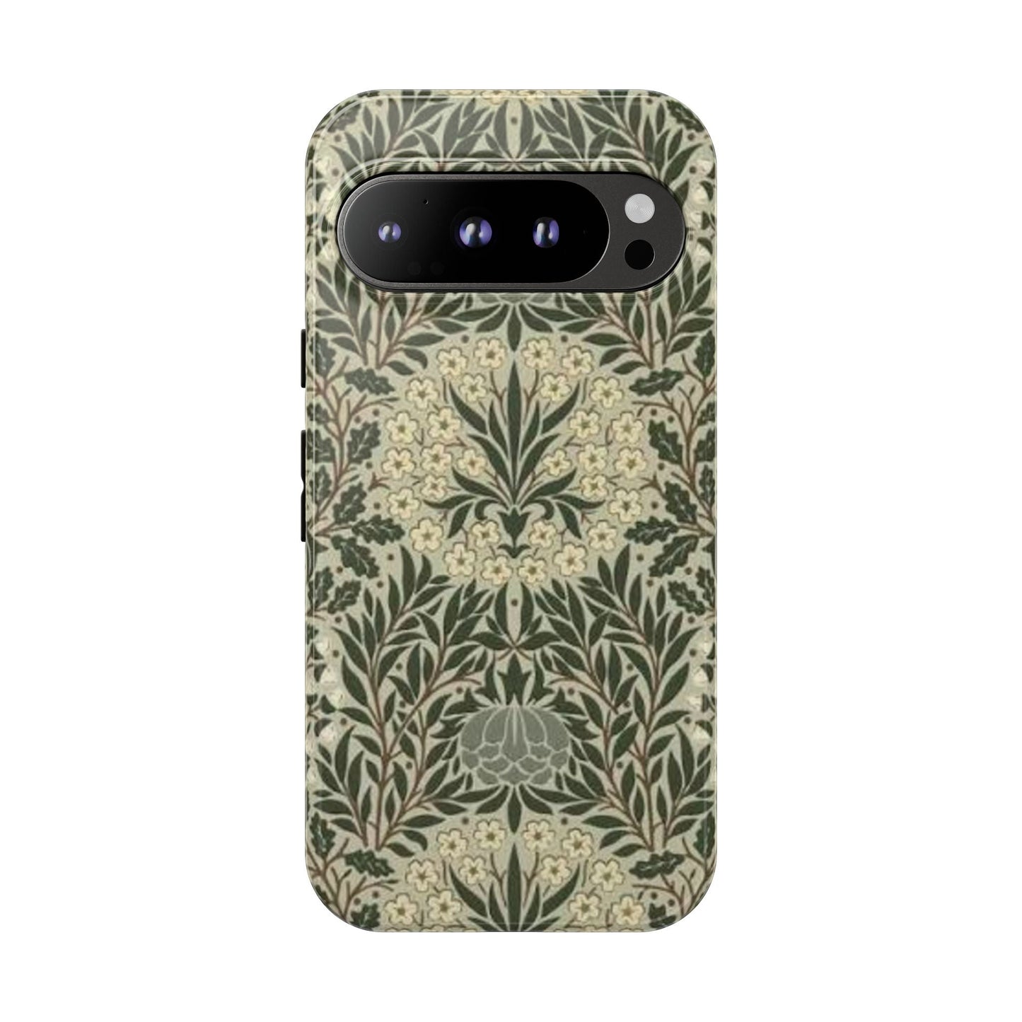 William Morris Google Pixel Case - Daisy and Oak Tough Dual Layer Protection