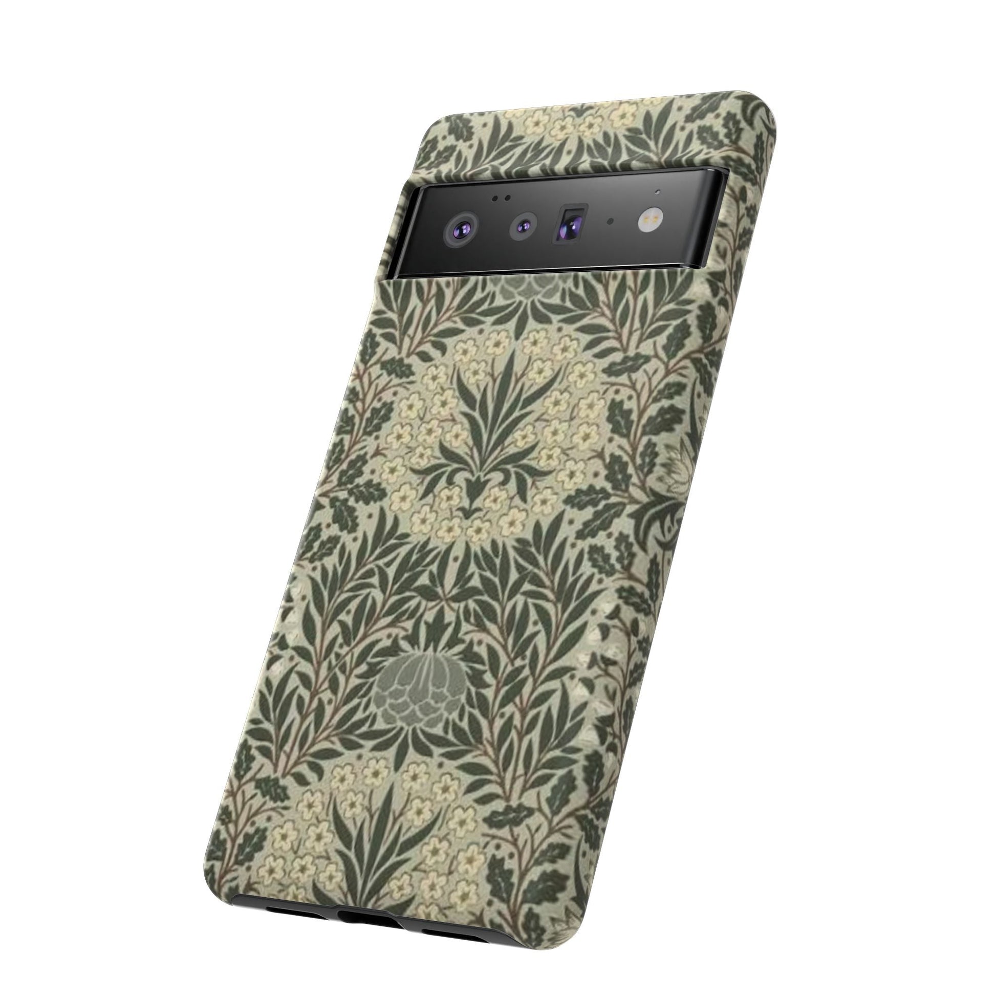 William Morris Google Pixel Case - Daisy and Oak Tough Dual Layer Protection