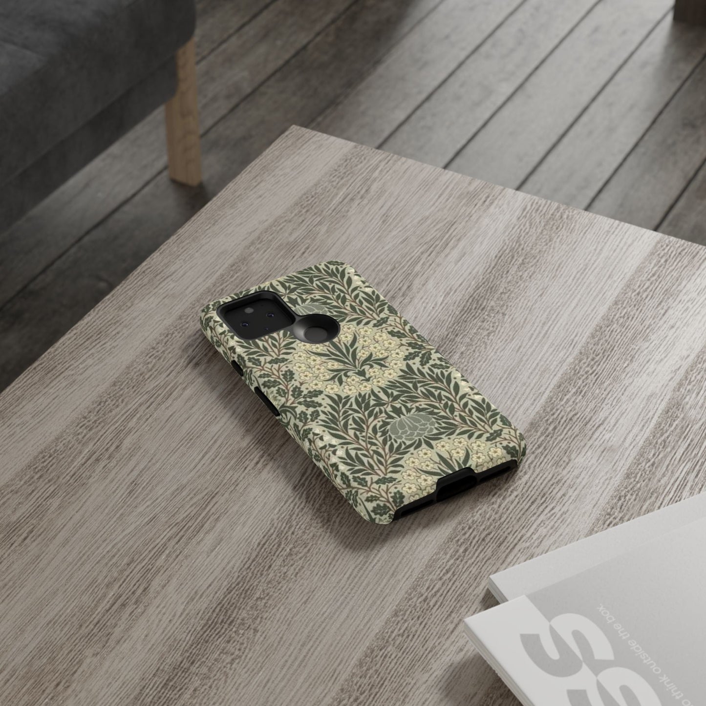 William Morris Google Pixel Case - Daisy and Oak Tough Dual Layer Protection