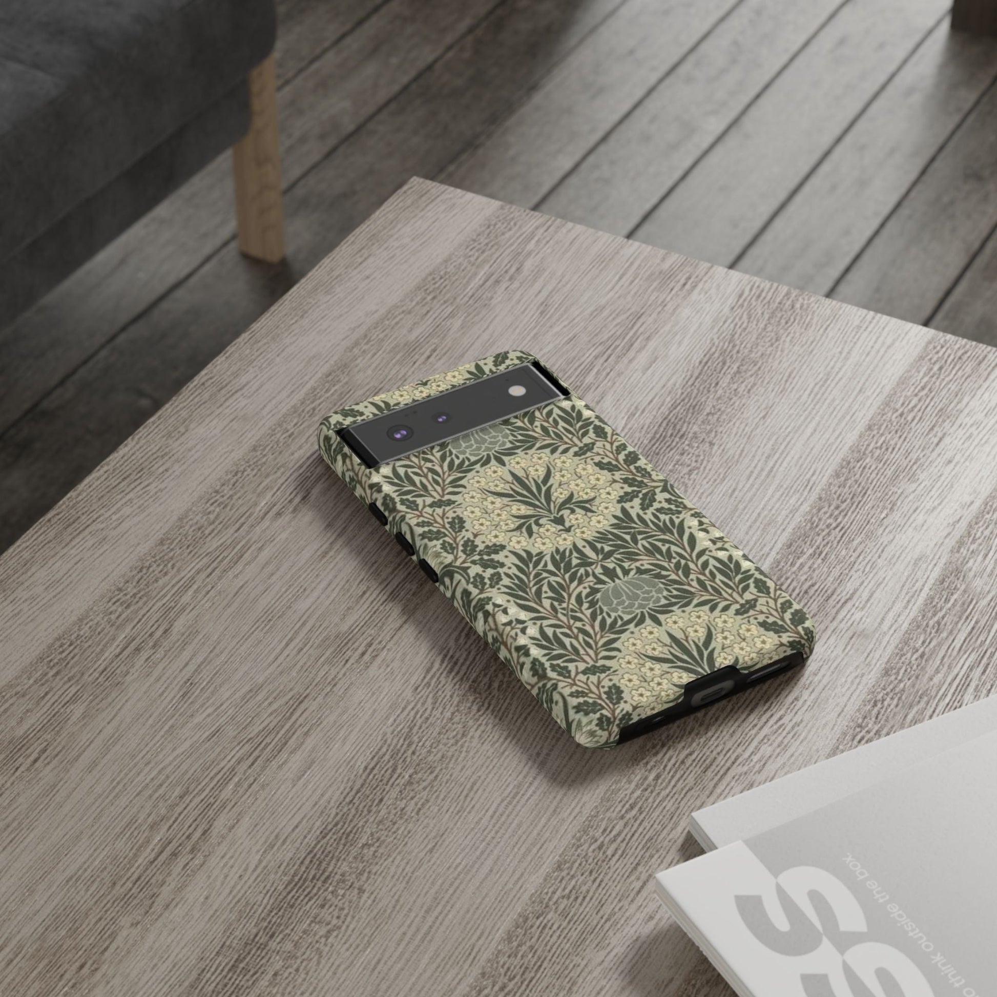 William Morris Google Pixel Case - Daisy and Oak Tough Dual Layer Protection