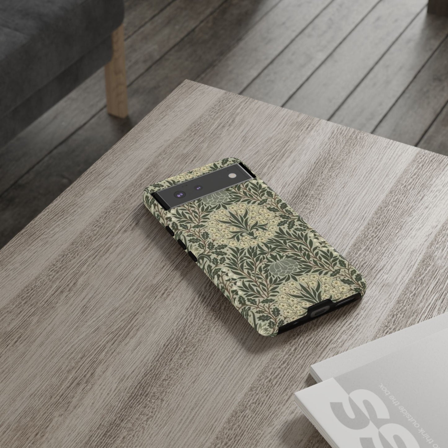 William Morris Google Pixel Case - Daisy and Oak Tough Dual Layer Protection