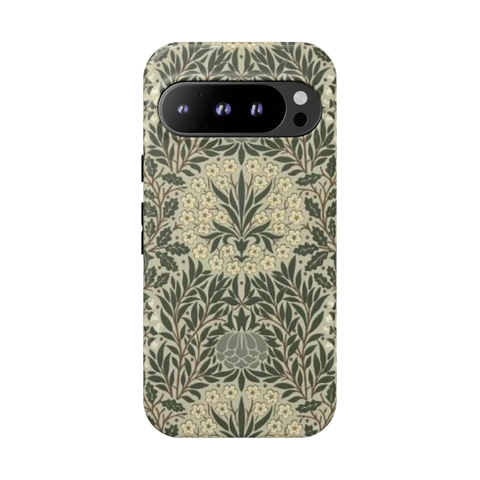 William Morris Google Pixel Case - Daisy and Oak Tough Dual Layer Protection
