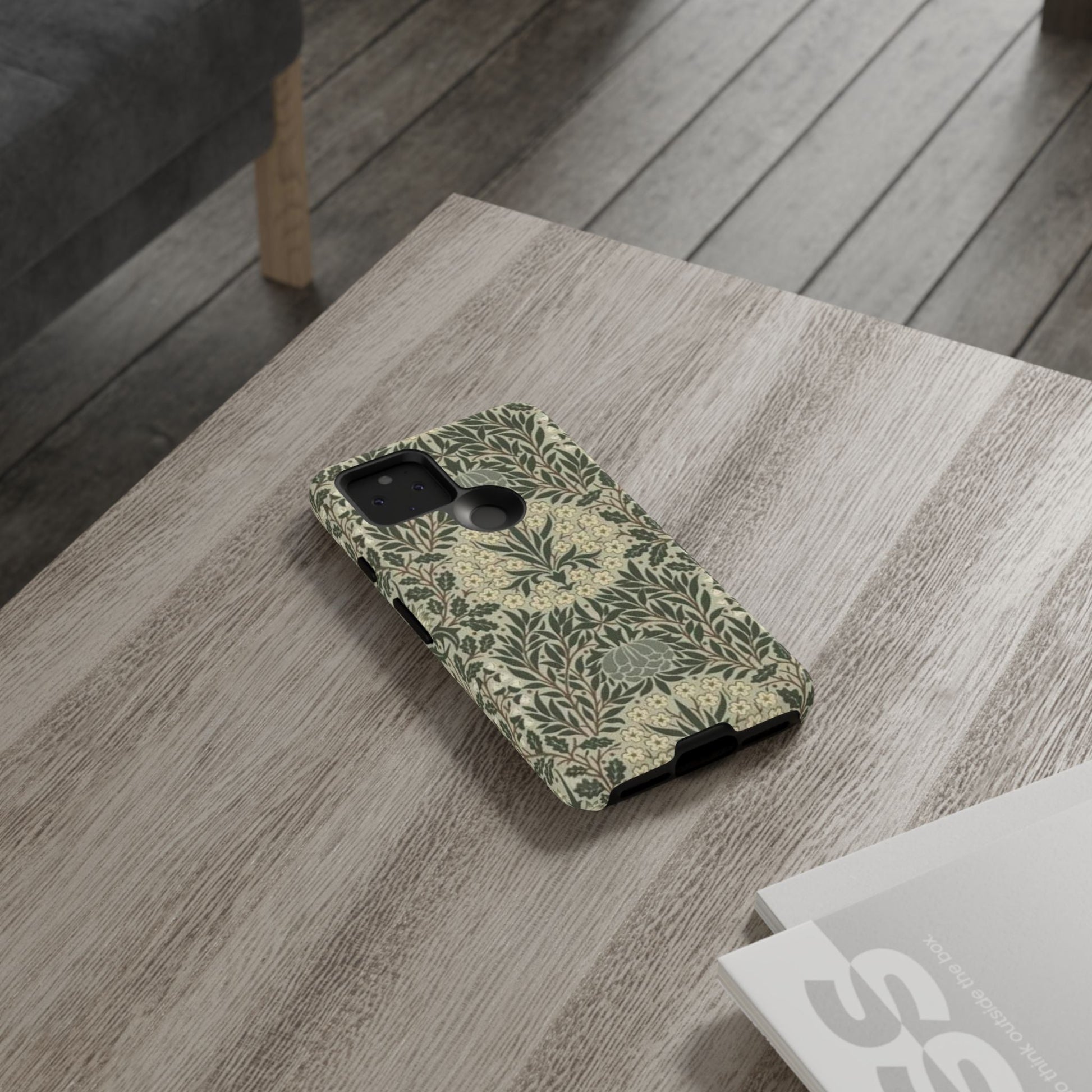 William Morris Google Pixel Case - Daisy and Oak Tough Dual Layer Protection