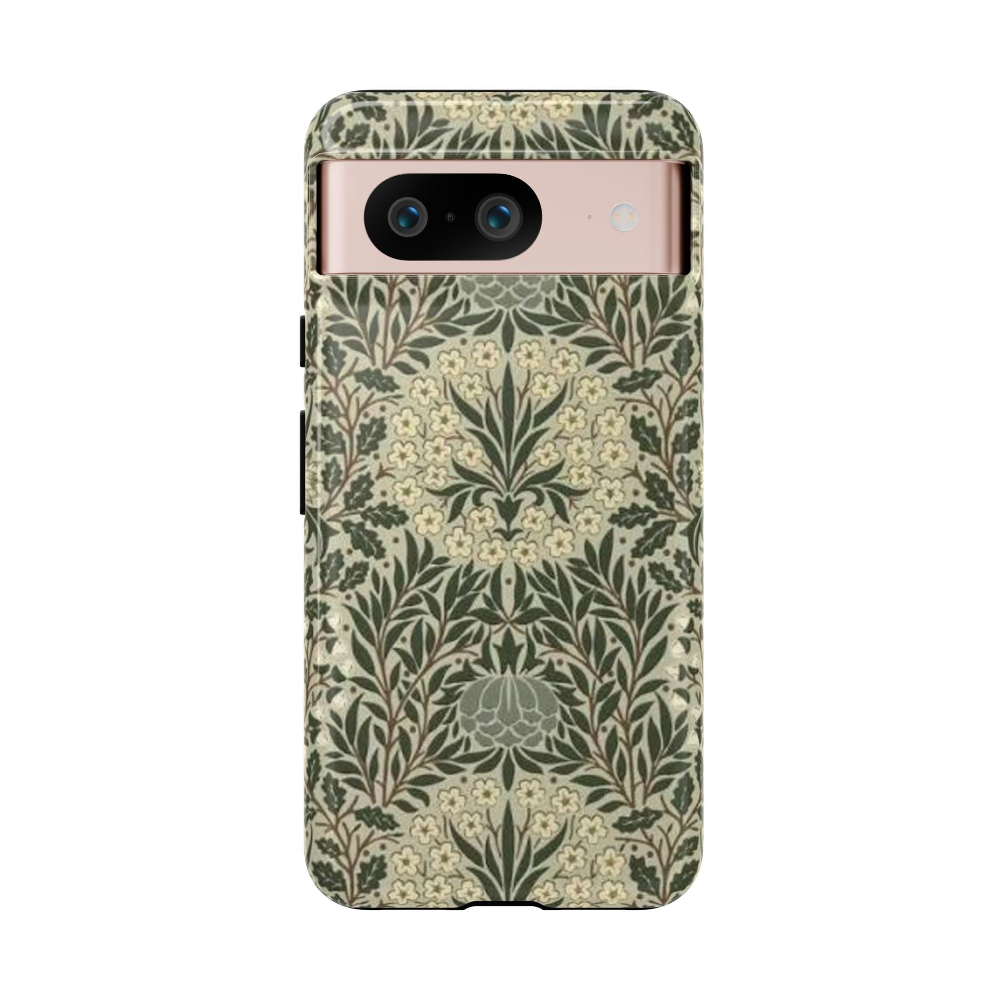 William Morris Google Pixel Case - Daisy and Oak Tough Dual Layer Protection