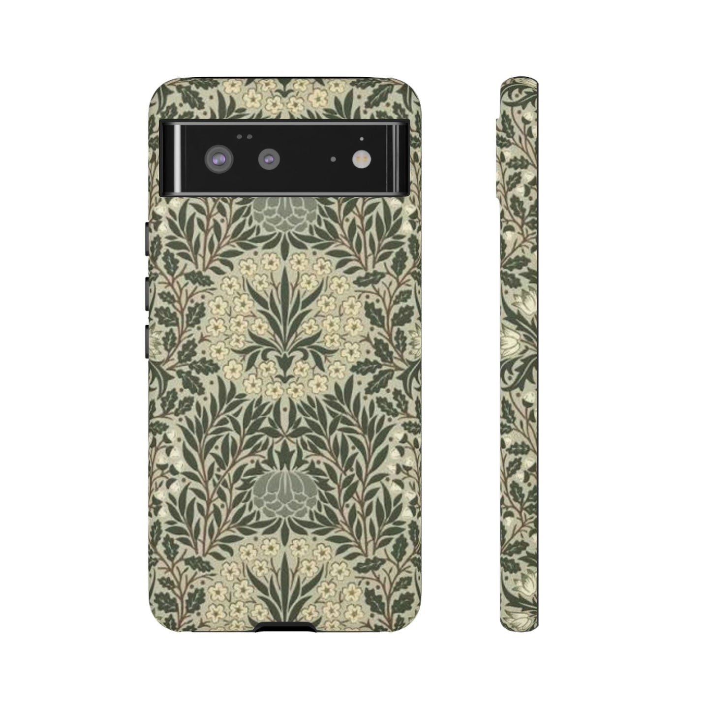 William Morris Google Pixel Case - Daisy and Oak Tough Dual Layer Protection