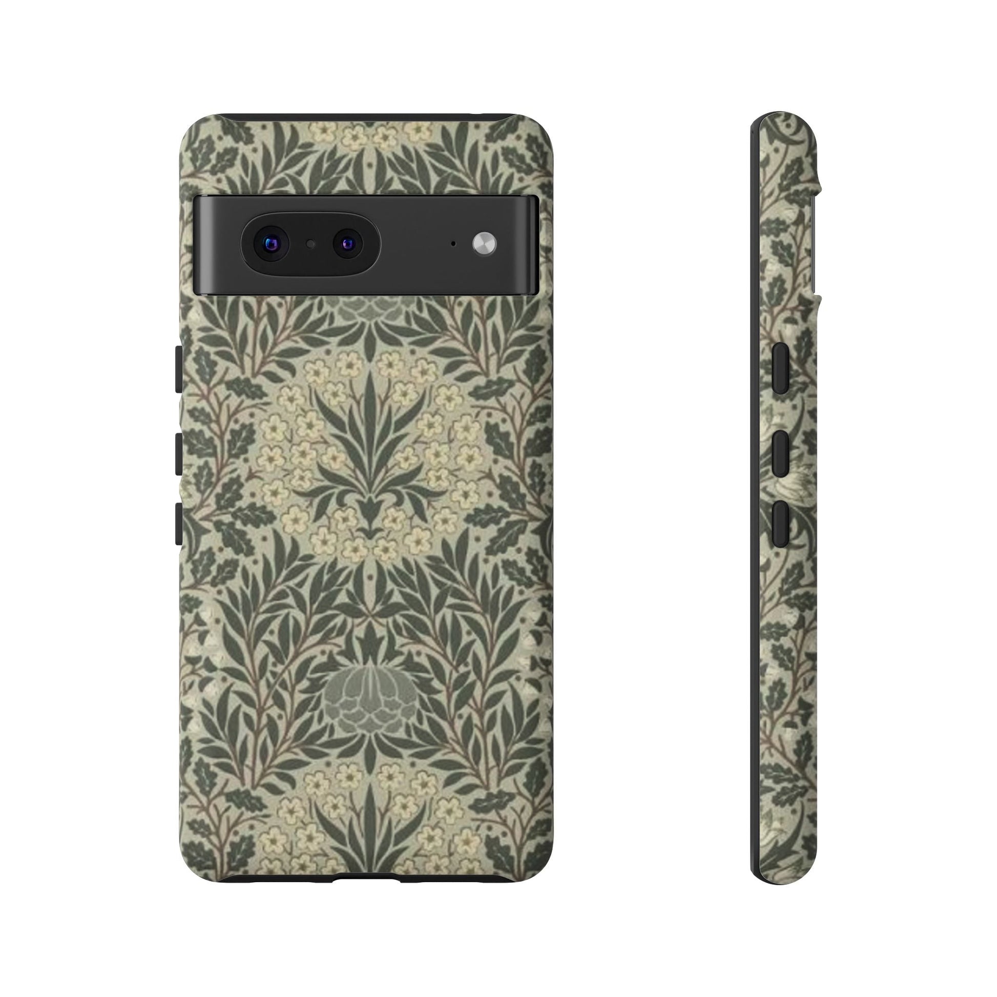 William Morris Google Pixel Case - Daisy and Oak Tough Dual Layer Protection