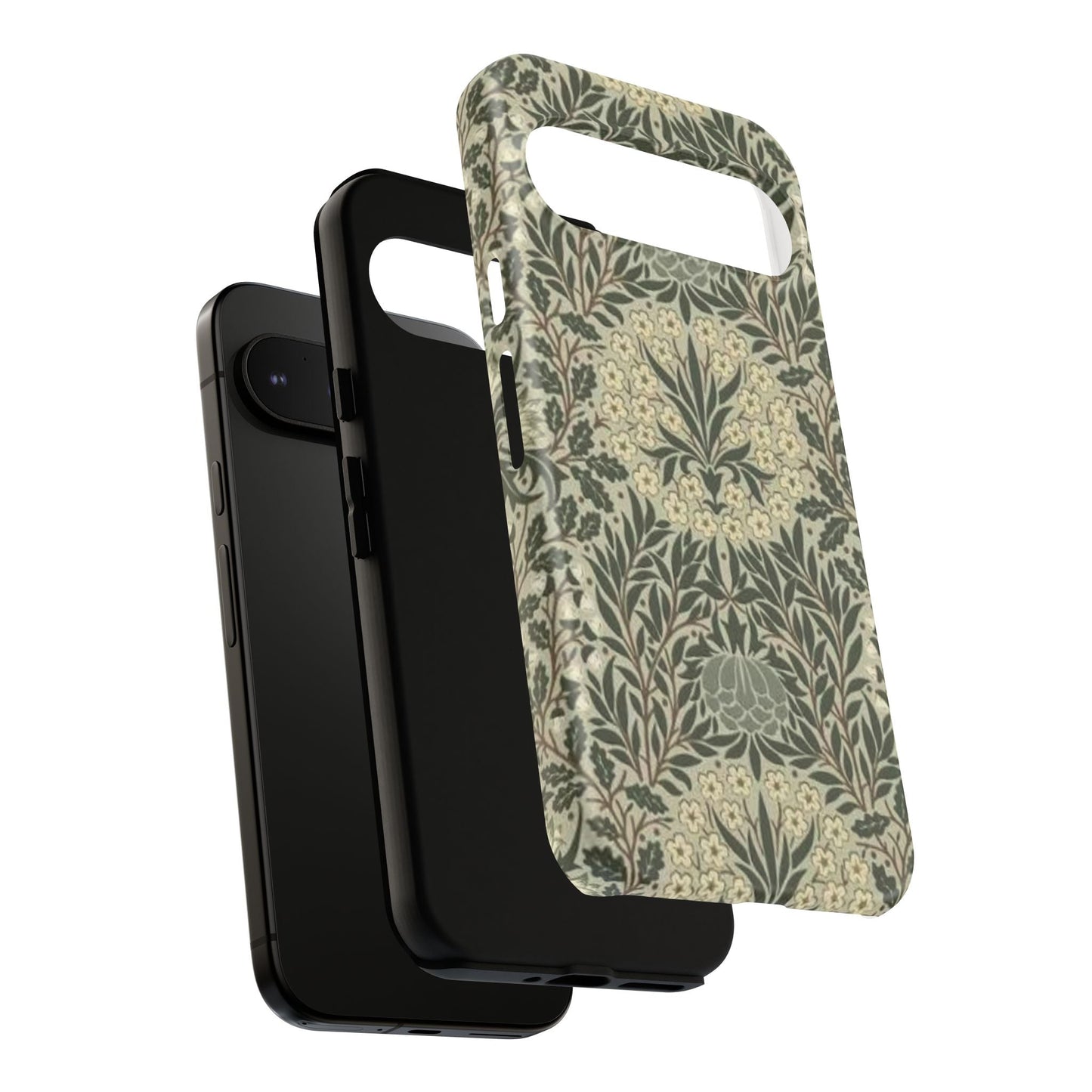 William Morris Google Pixel Case - Daisy and Oak Tough Dual Layer Protection
