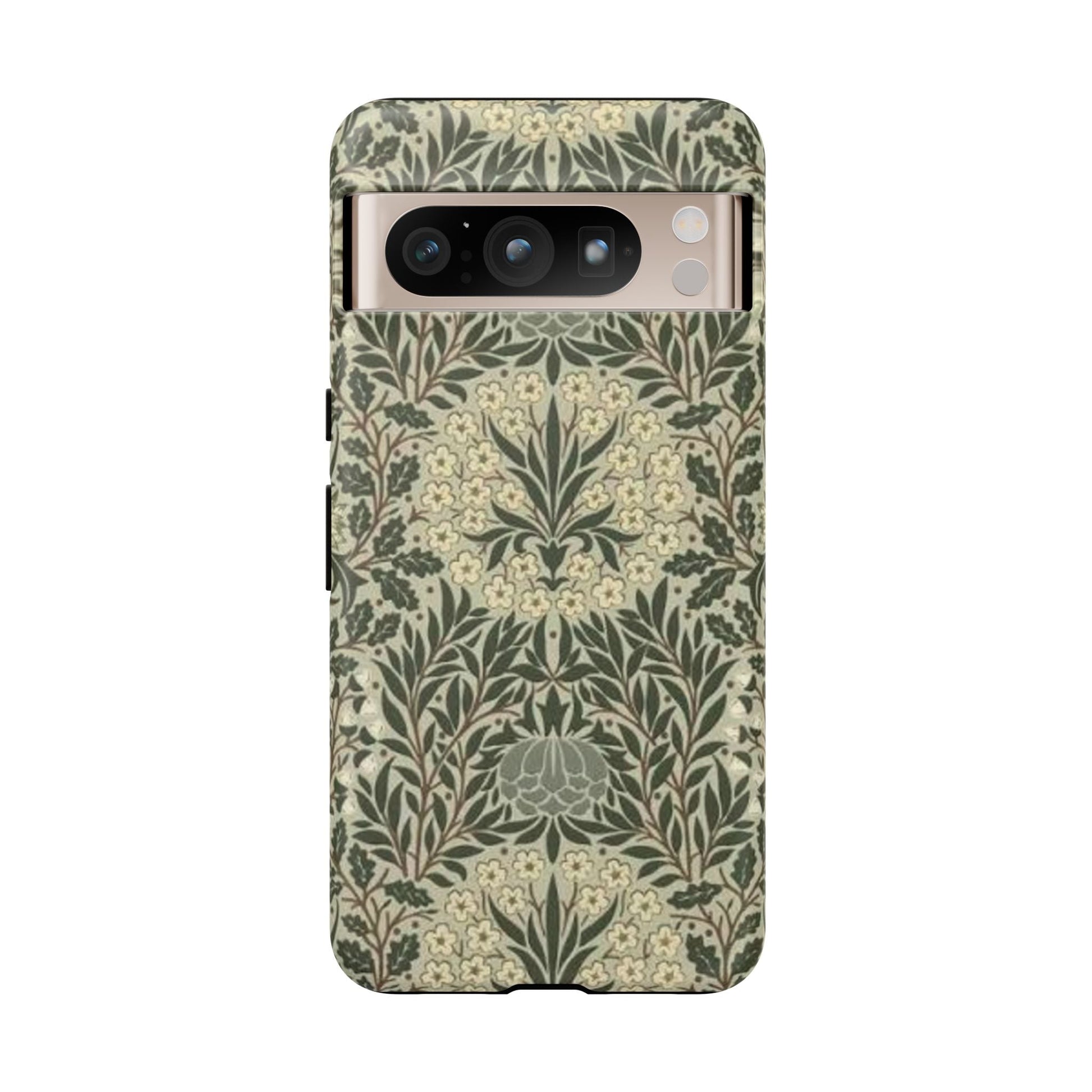 William Morris Google Pixel Case - Daisy and Oak Tough Dual Layer Protection