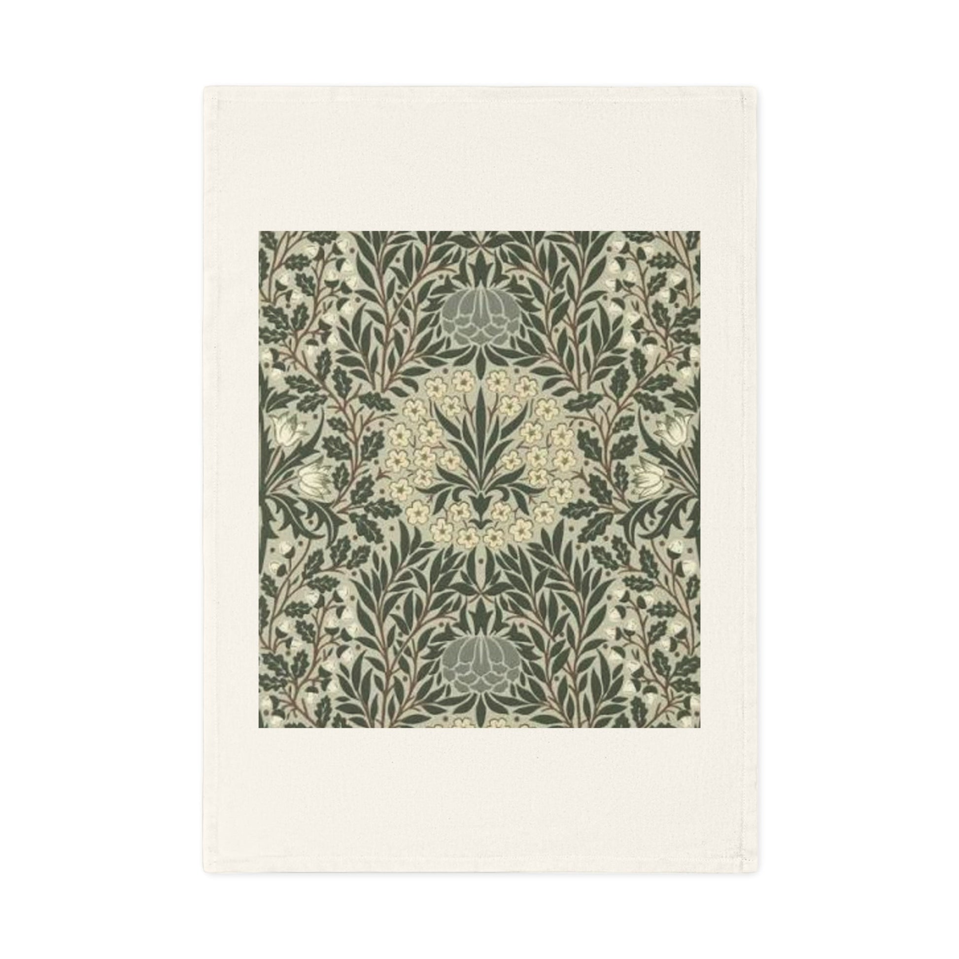 William Morris Kitchen Tea Towel - Daisy and Oak Botanical Organic Cotton