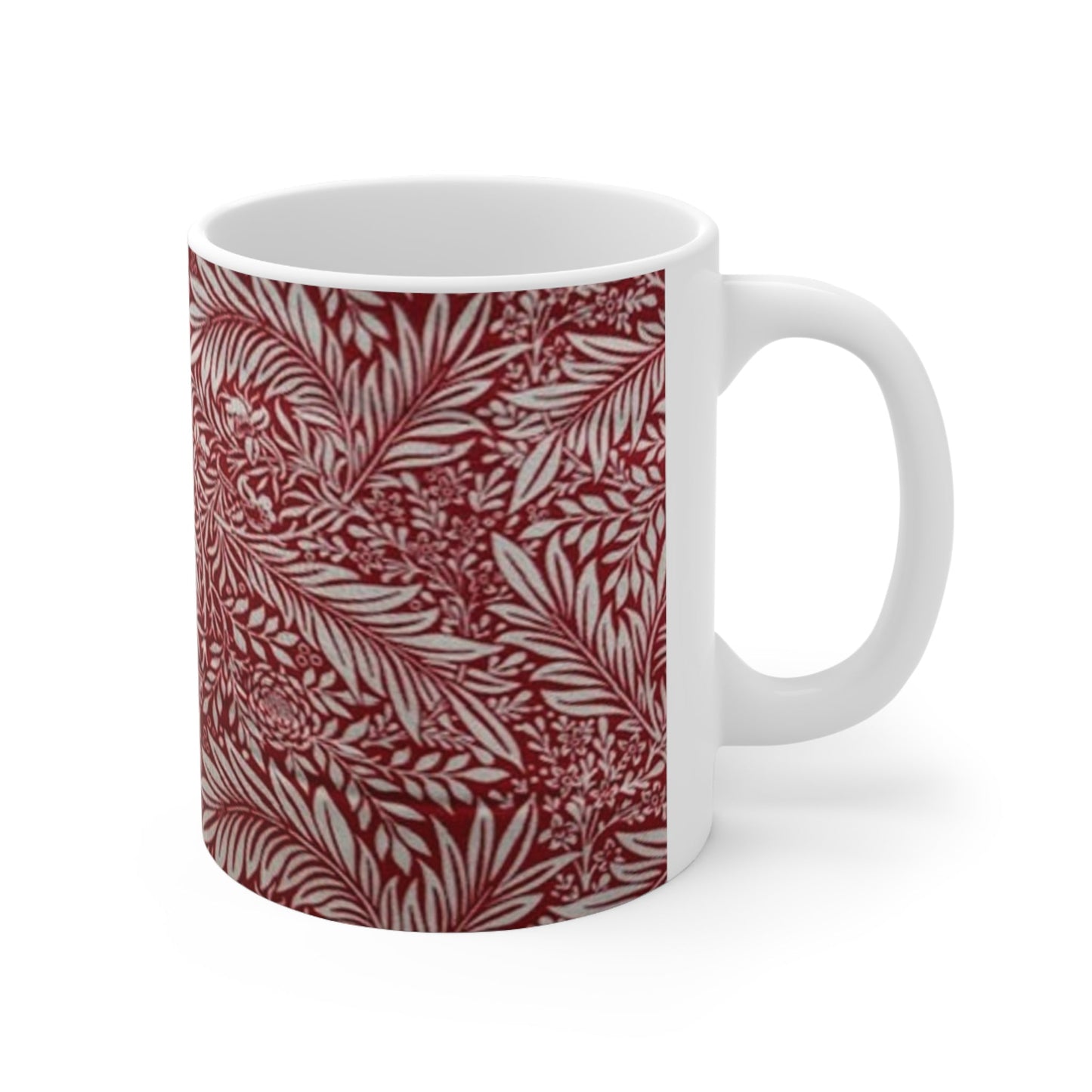 William Morris Larkspur Ceramic Coffee Mug — 11oz & 15oz