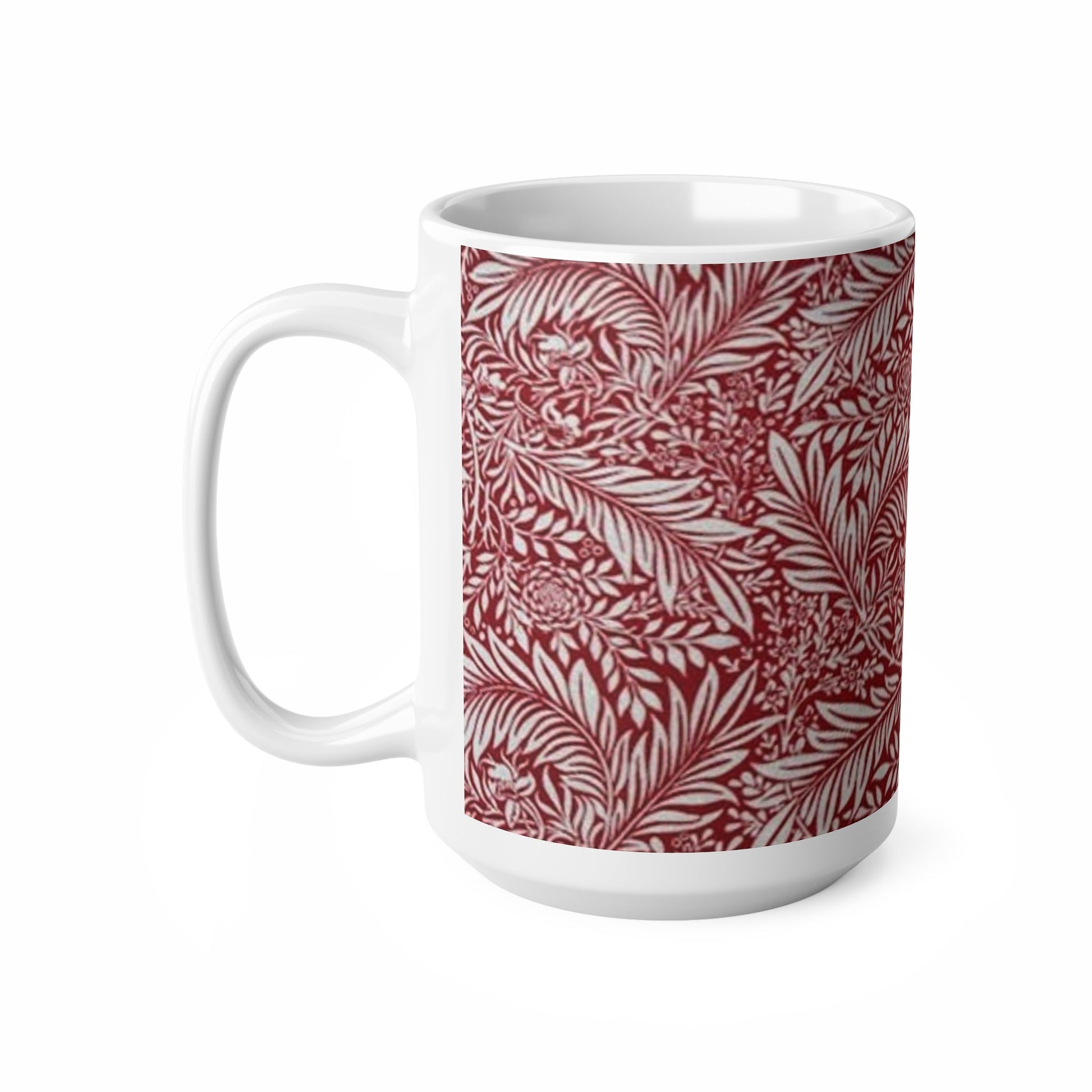 William Morris Larkspur Ceramic Coffee Mug — 11oz & 15oz