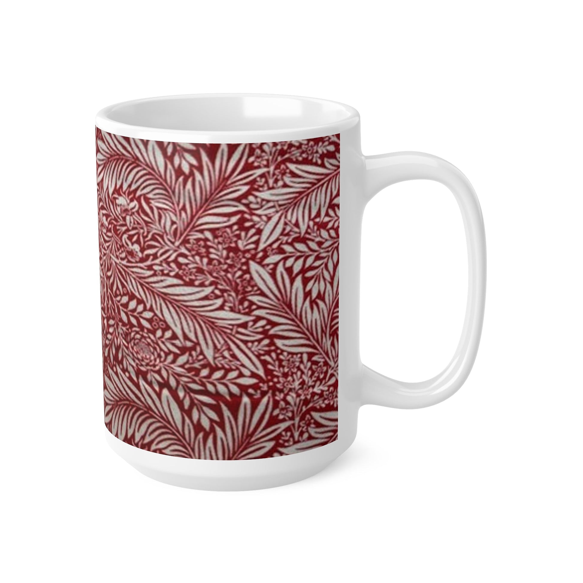 William Morris Larkspur Ceramic Coffee Mug — 11oz & 15oz