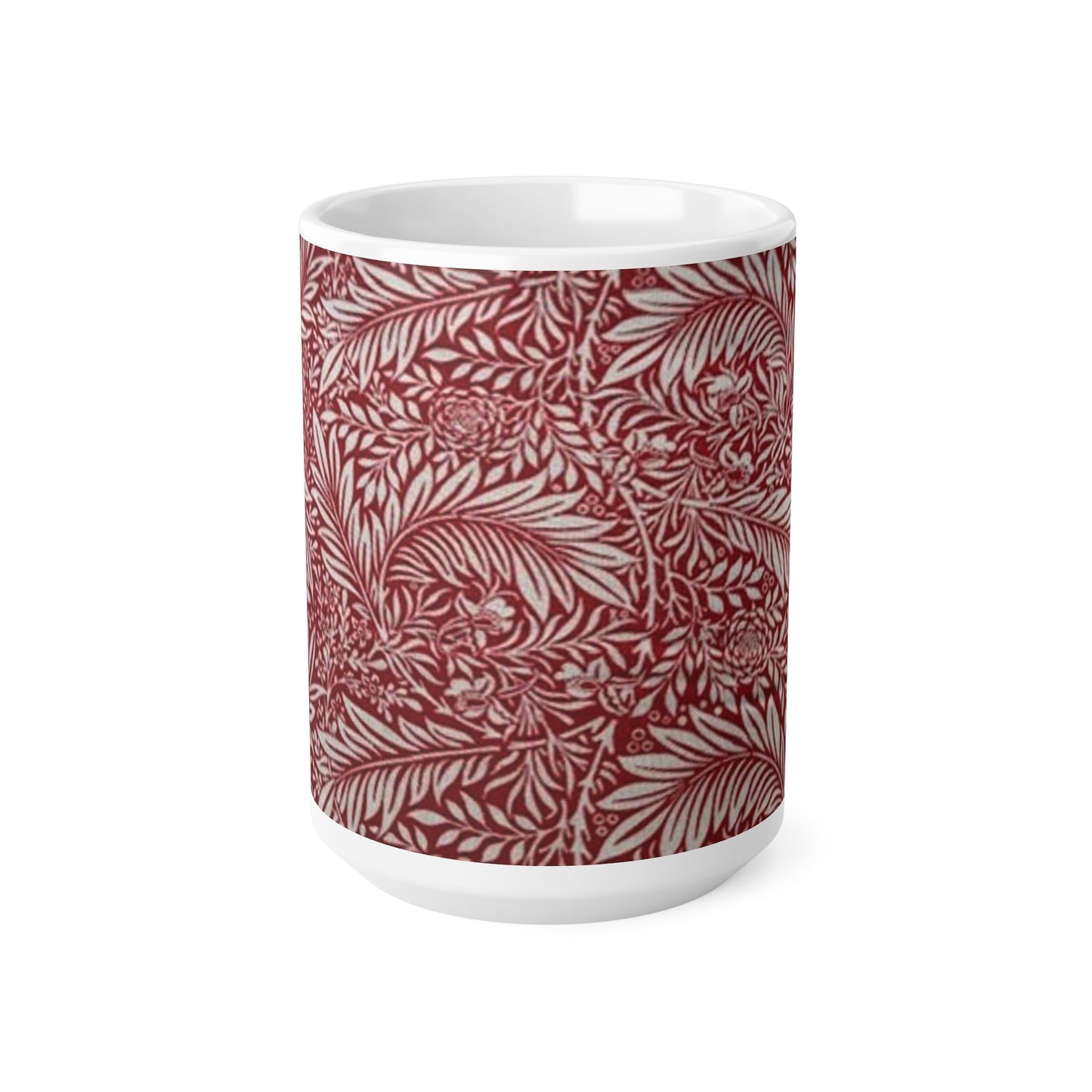 William Morris Larkspur Ceramic Coffee Mug — 11oz & 15oz