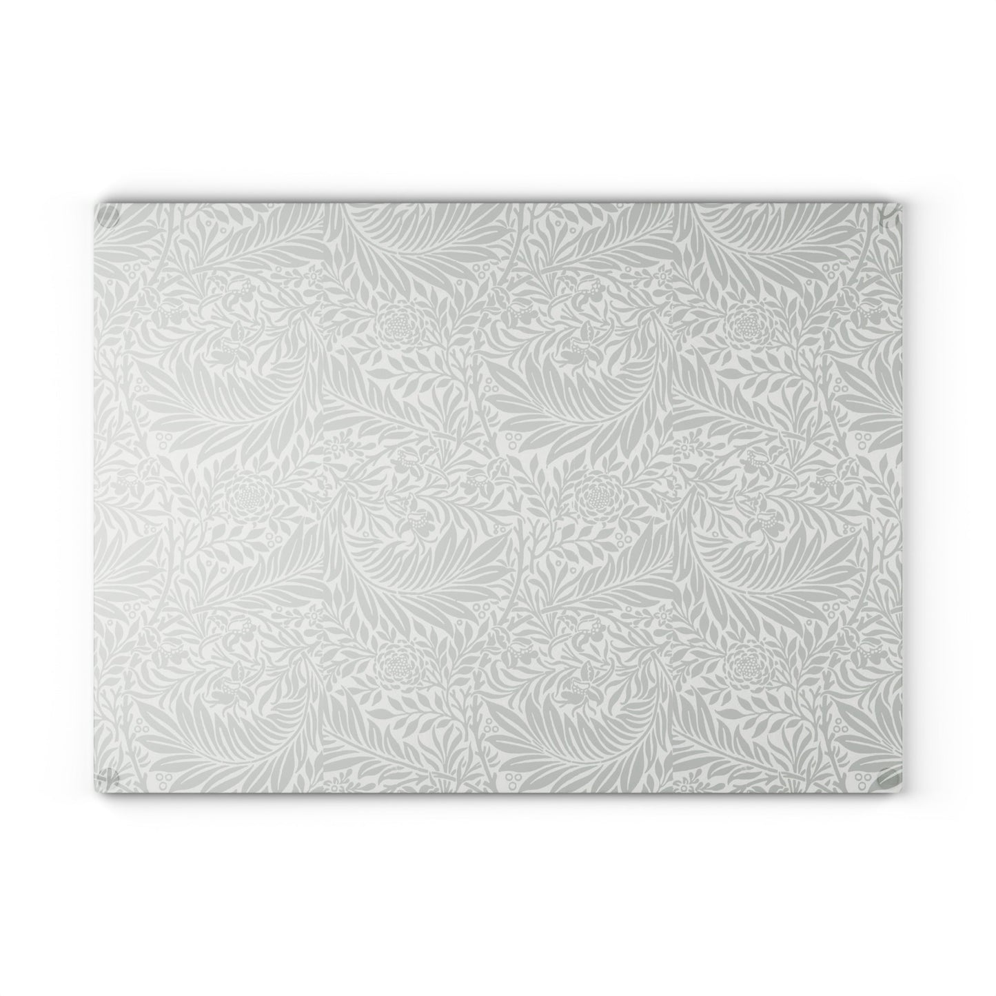 William Morris Larkspur Green Glass Cutting Board