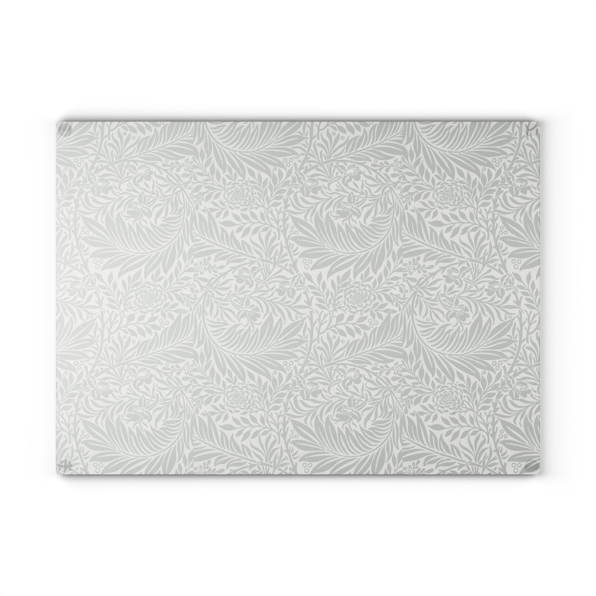 William Morris Larkspur Green Glass Cutting Board