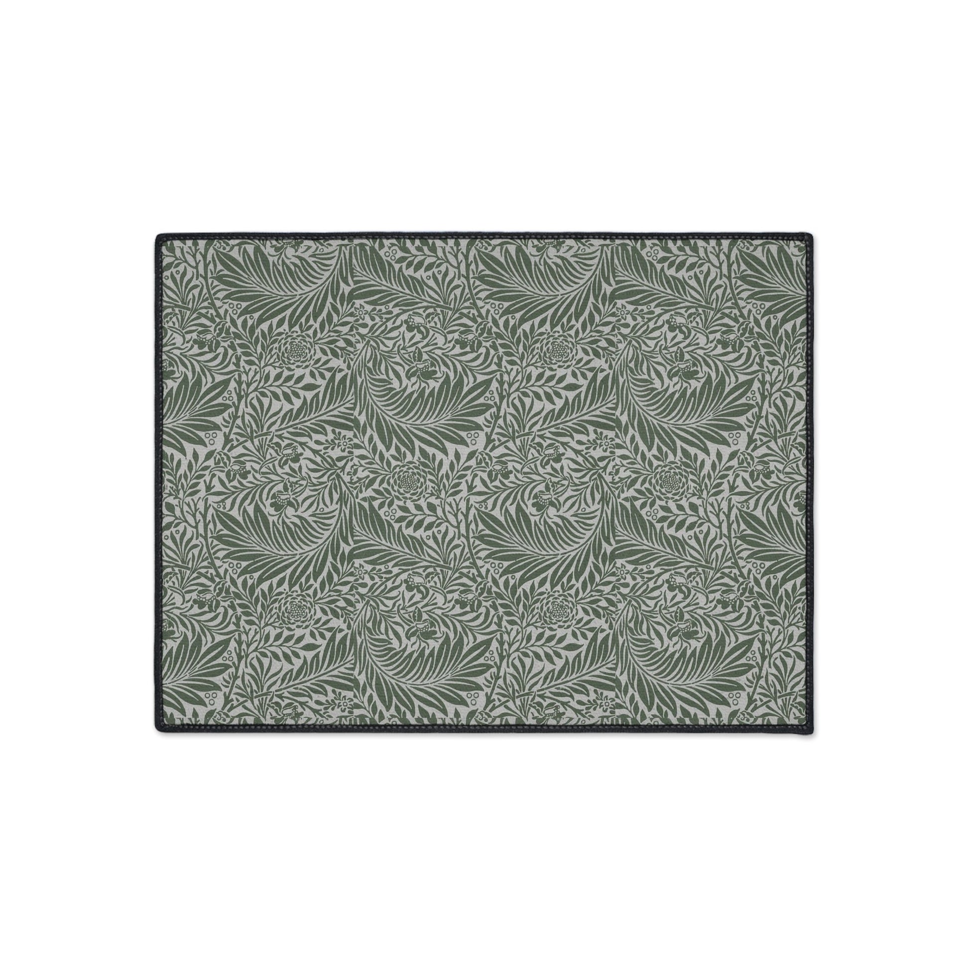 William Morris Larkspur Green Heavy Duty Floor Mat