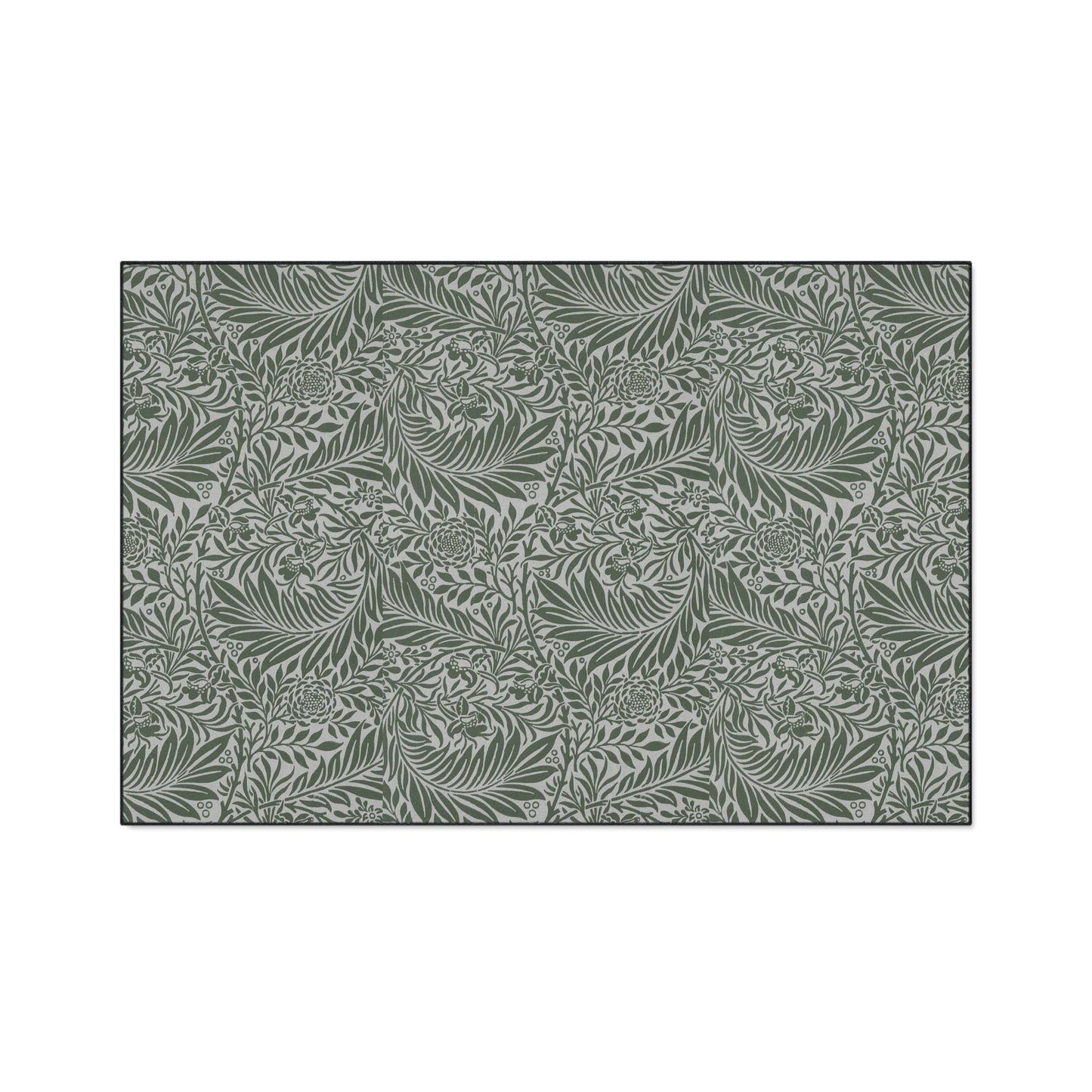 William Morris Larkspur Green Heavy Duty Floor Mat