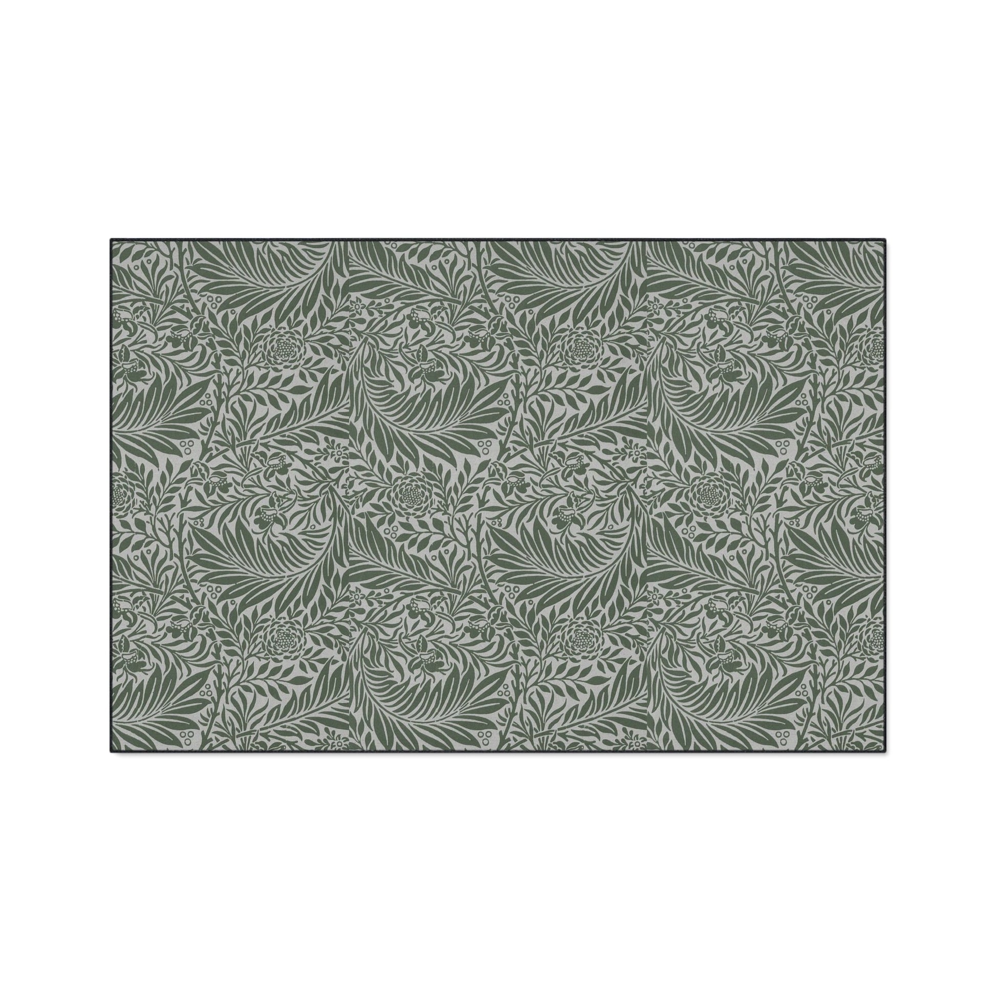 William Morris Larkspur Green Heavy Duty Floor Mat