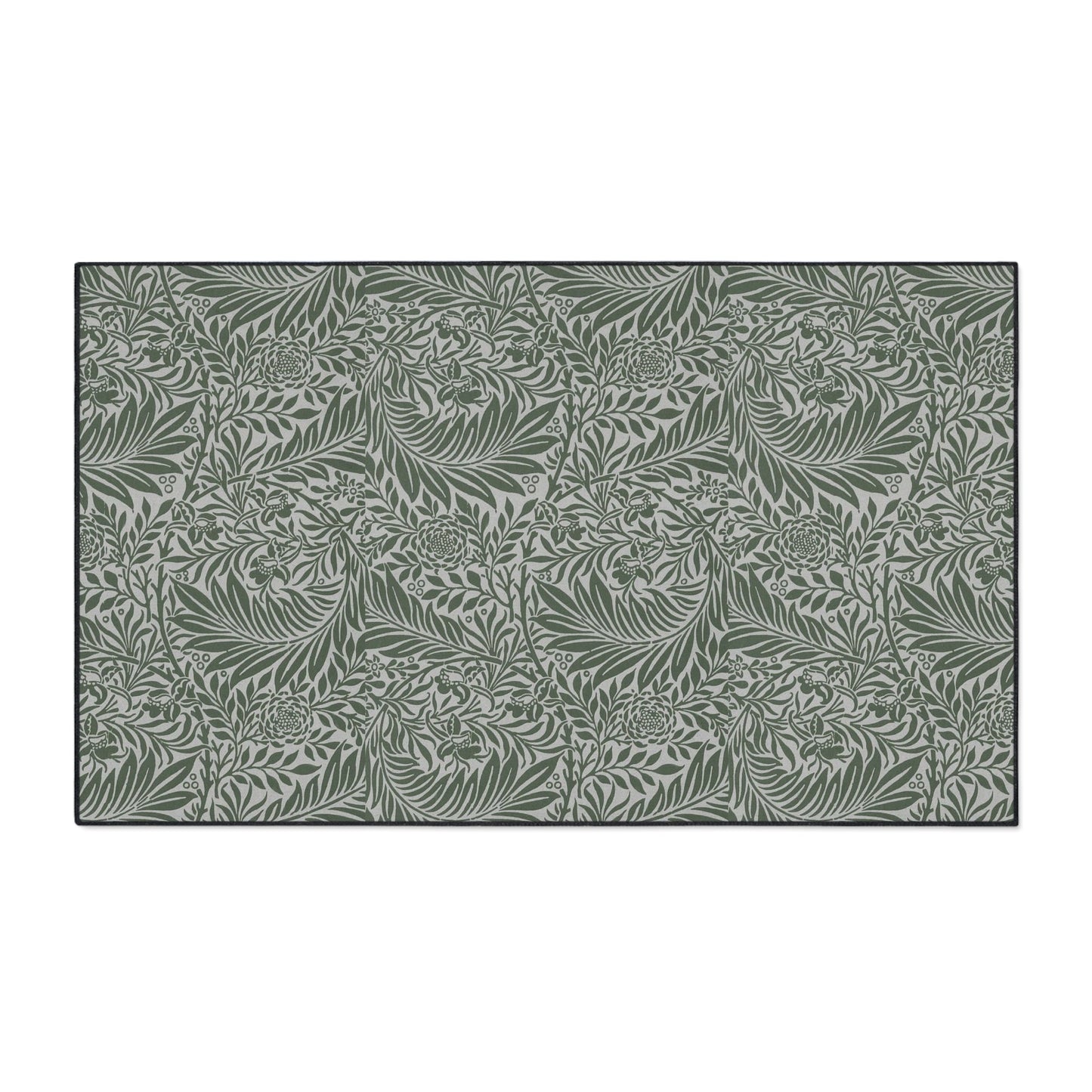 William Morris Larkspur Green Heavy Duty Floor Mat
