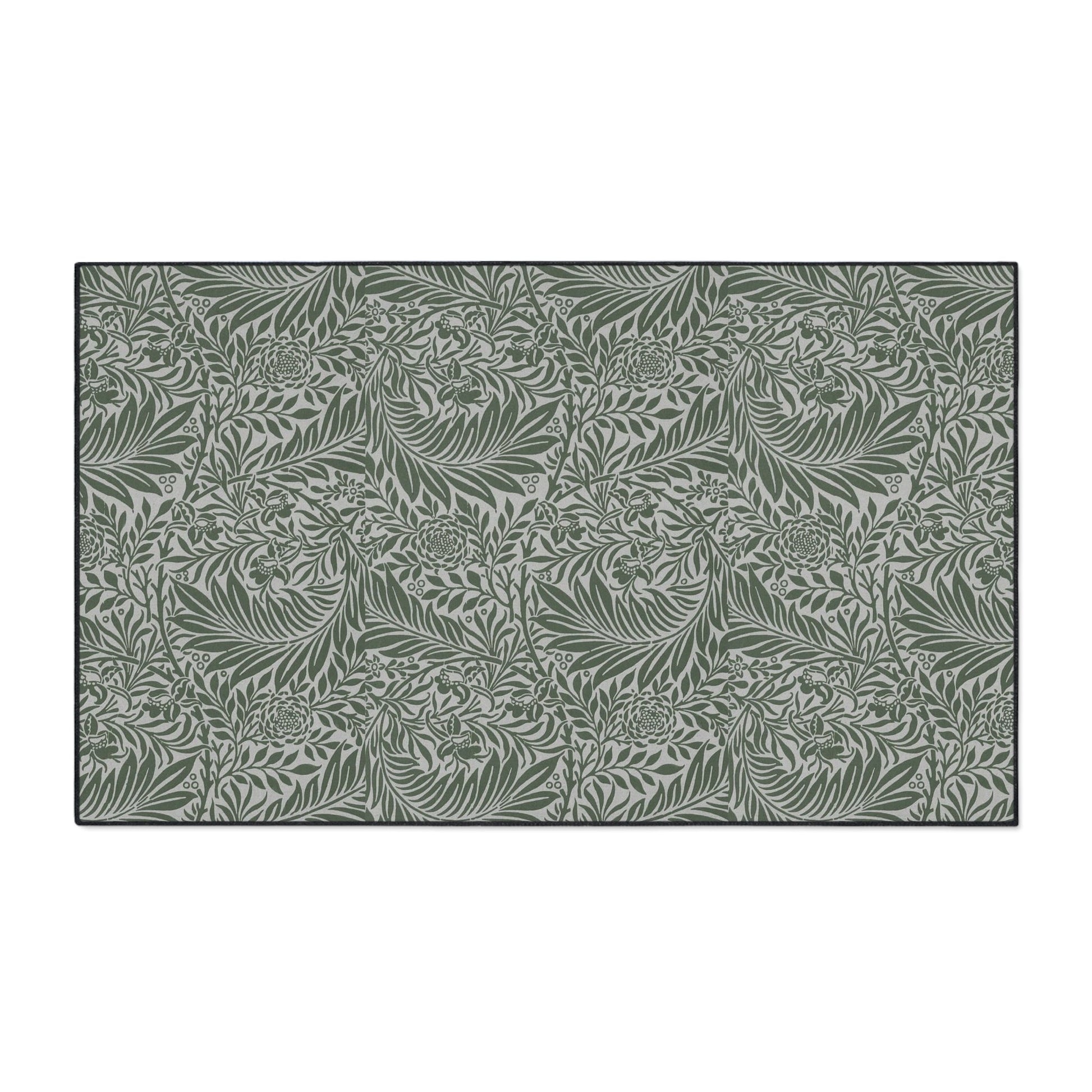 William Morris Larkspur Green Heavy Duty Floor Mat