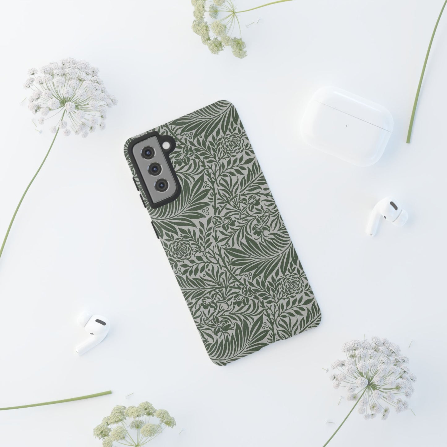 William Morris Larkspur Green Tough Case