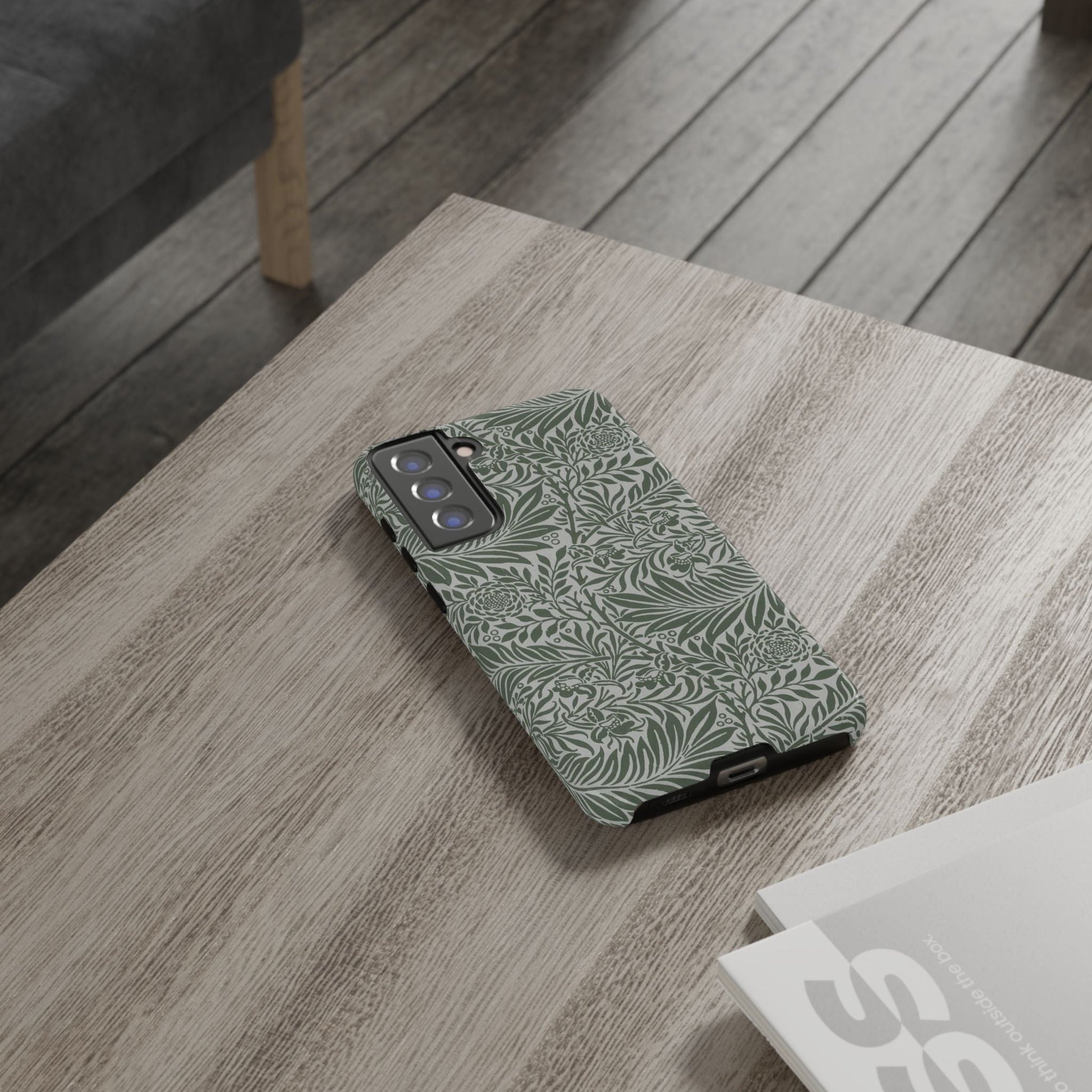 William Morris Larkspur Green Tough Case