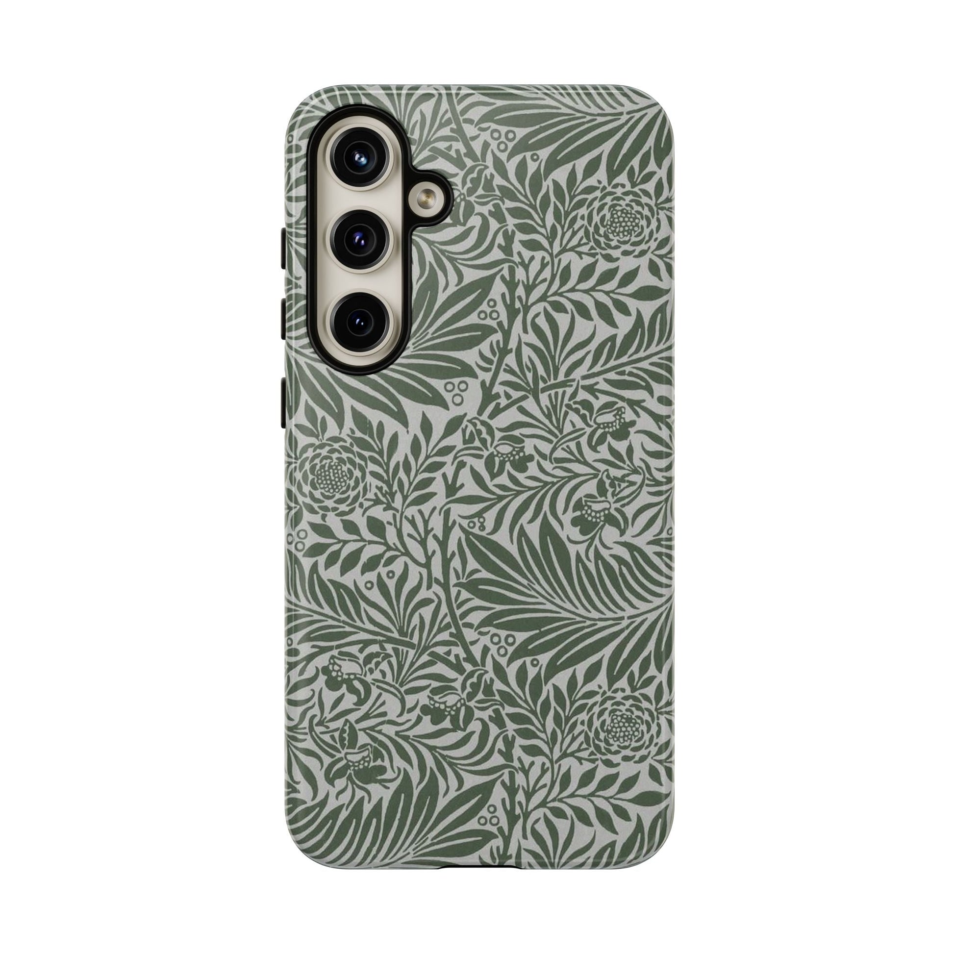 William Morris Larkspur Green Tough Case