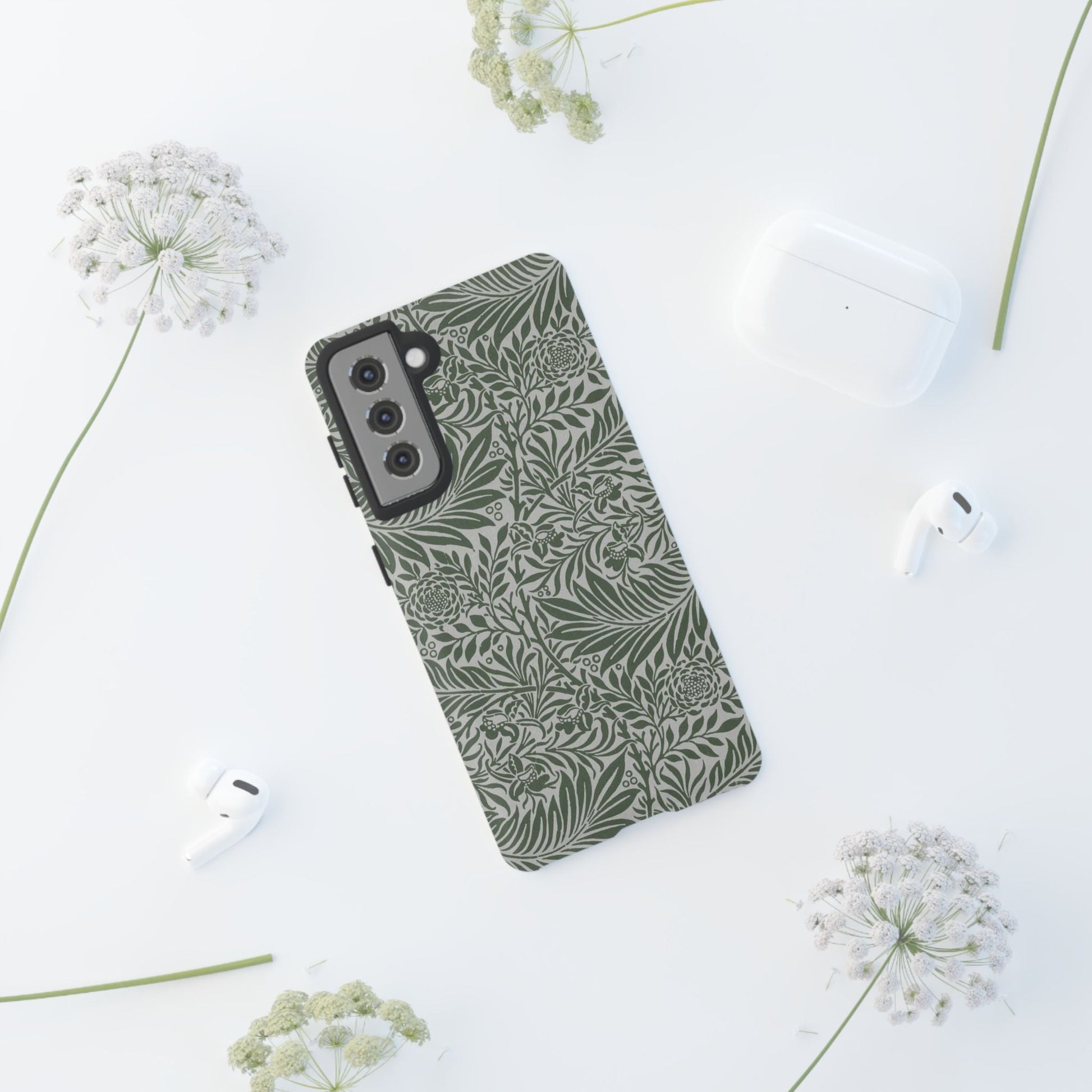William Morris Larkspur Green Tough Case