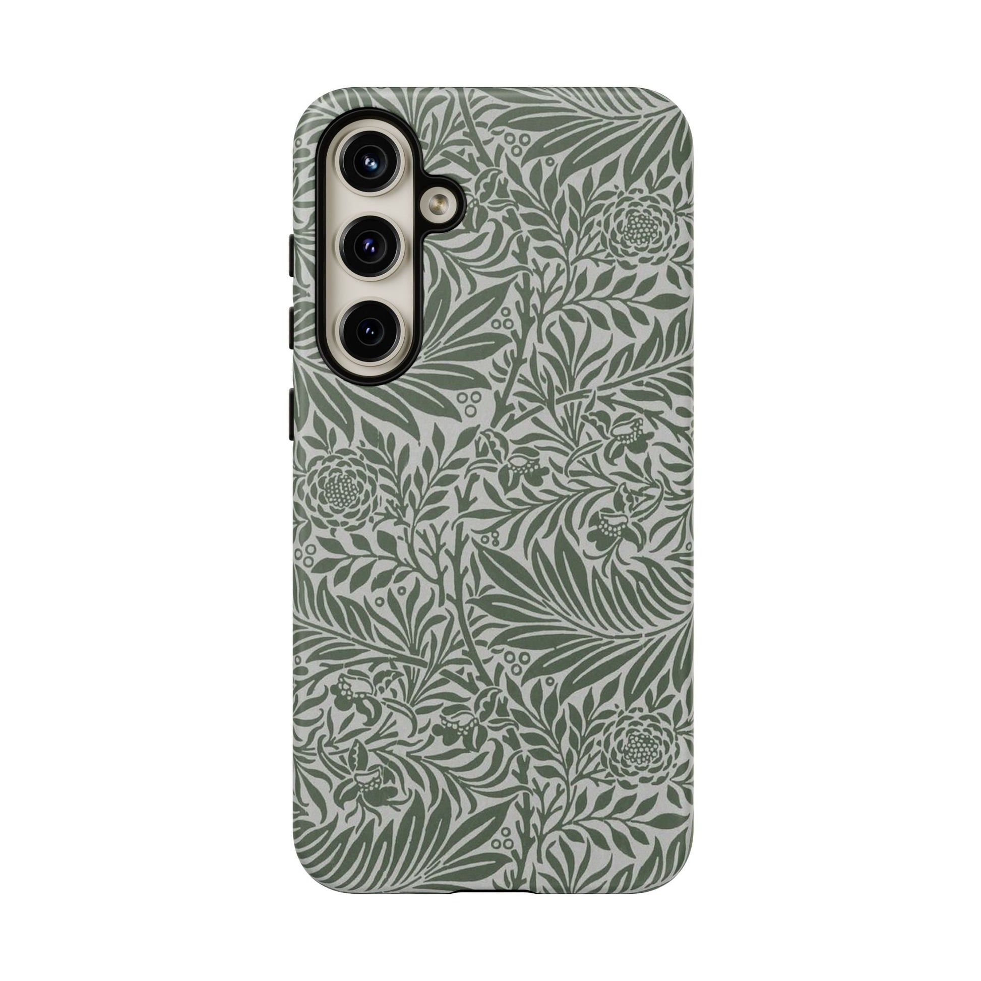 William Morris Larkspur Green Tough Case
