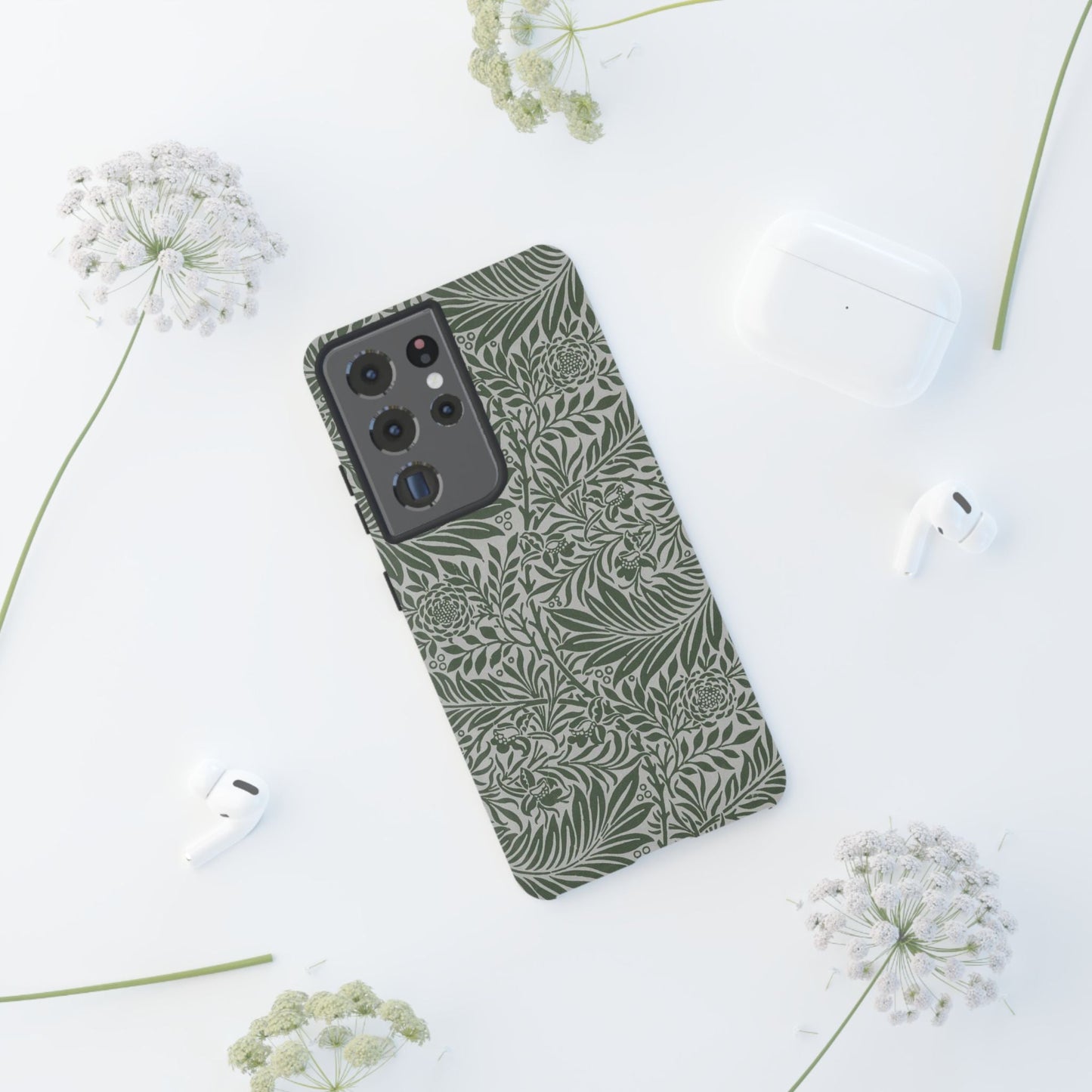 William Morris Larkspur Green Tough Case