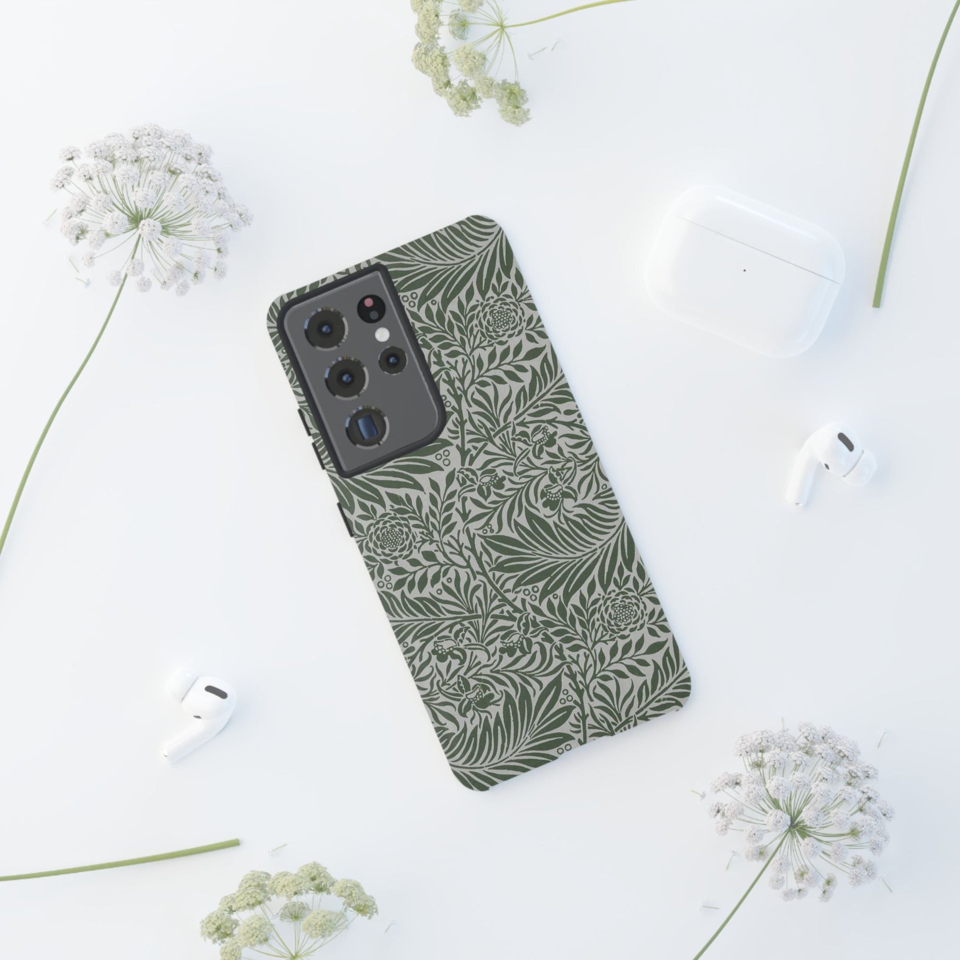 William Morris Larkspur Green Tough Case