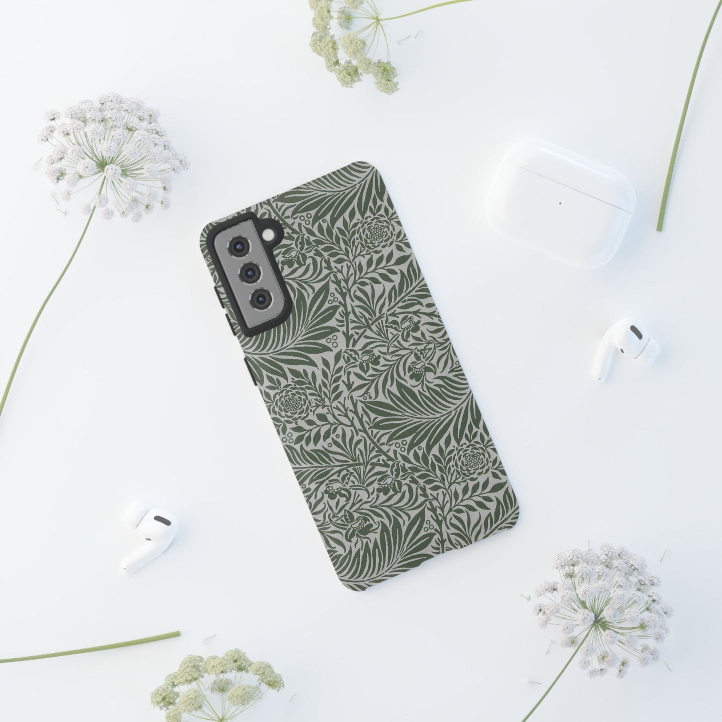 William Morris Larkspur Green Tough Case