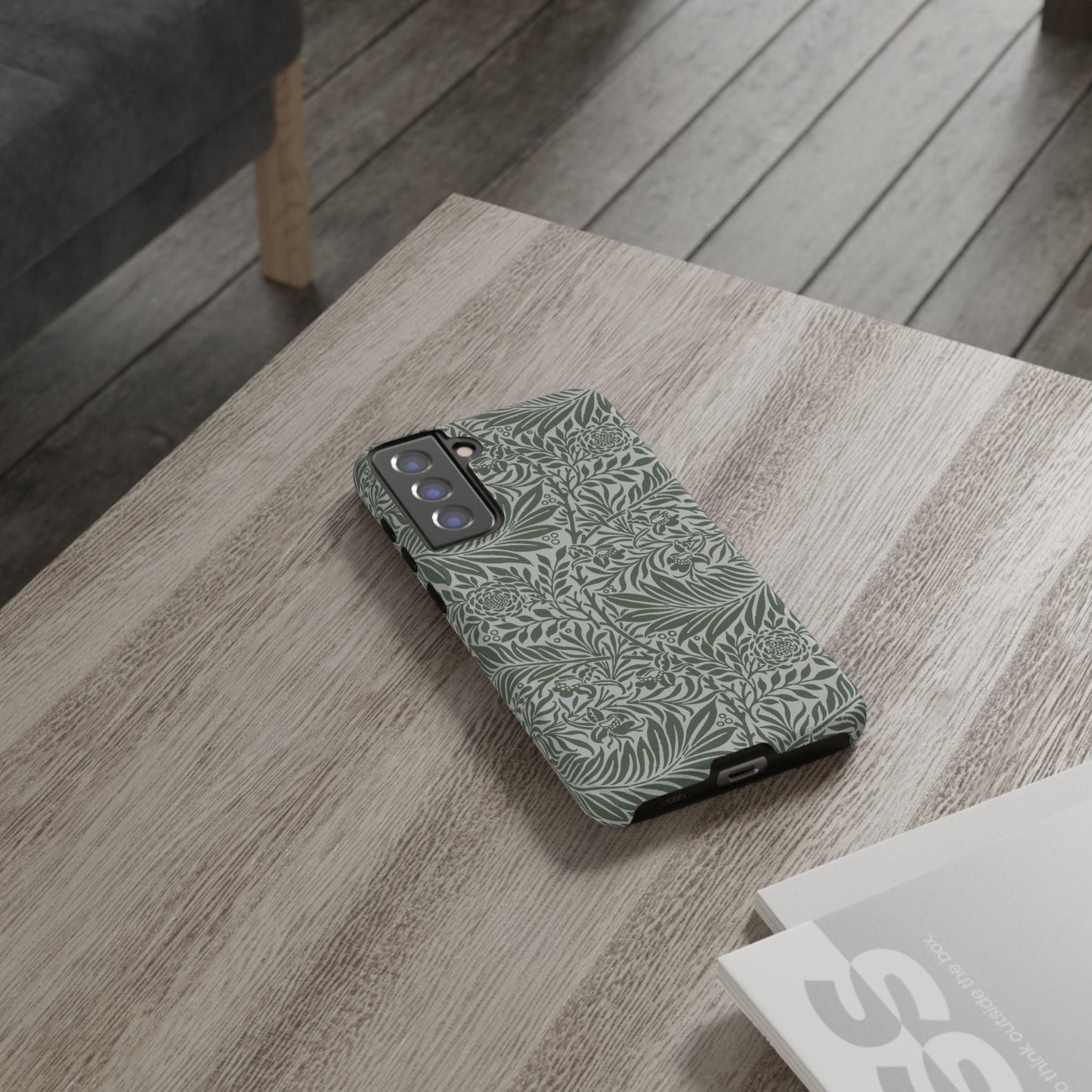 William Morris Larkspur Green Tough Case