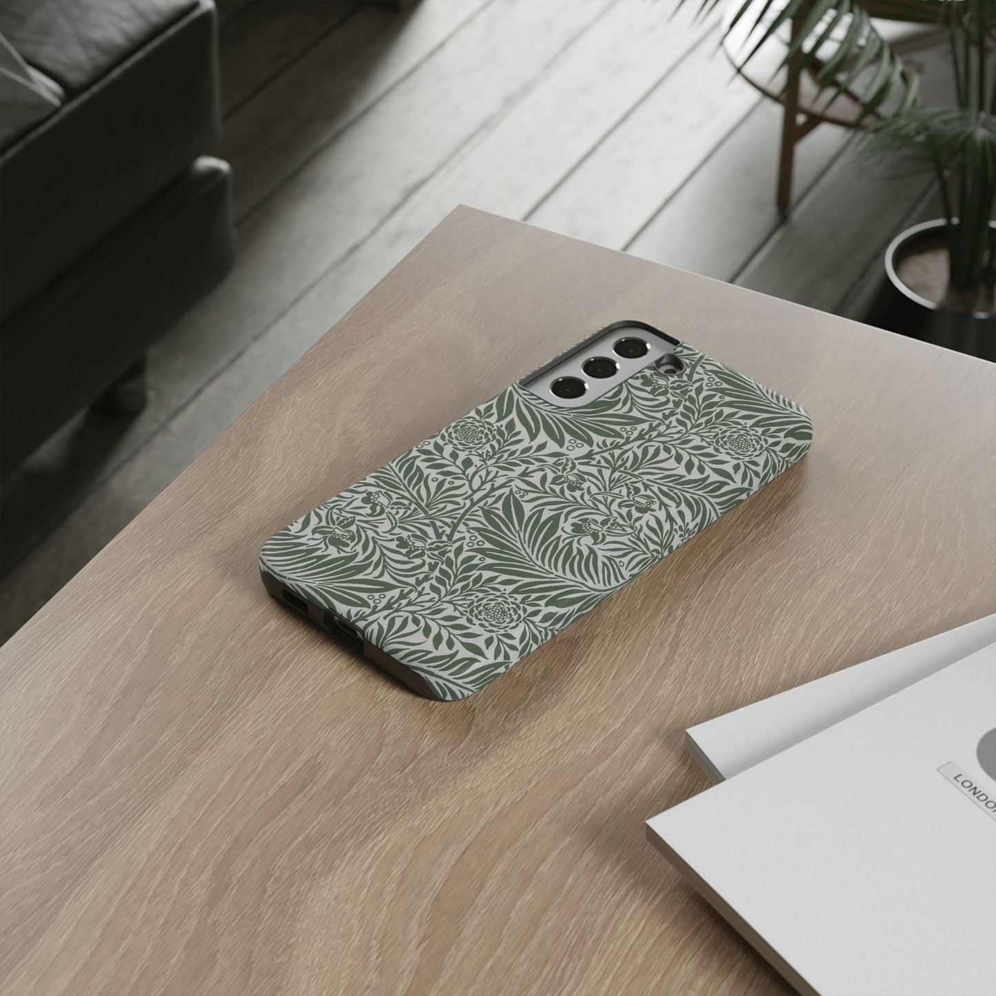 William Morris Larkspur Green Tough Case