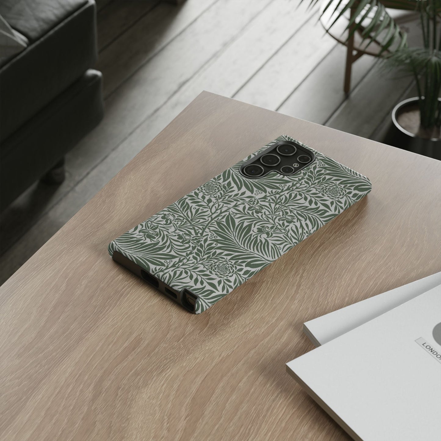 William Morris Larkspur Green Tough Case