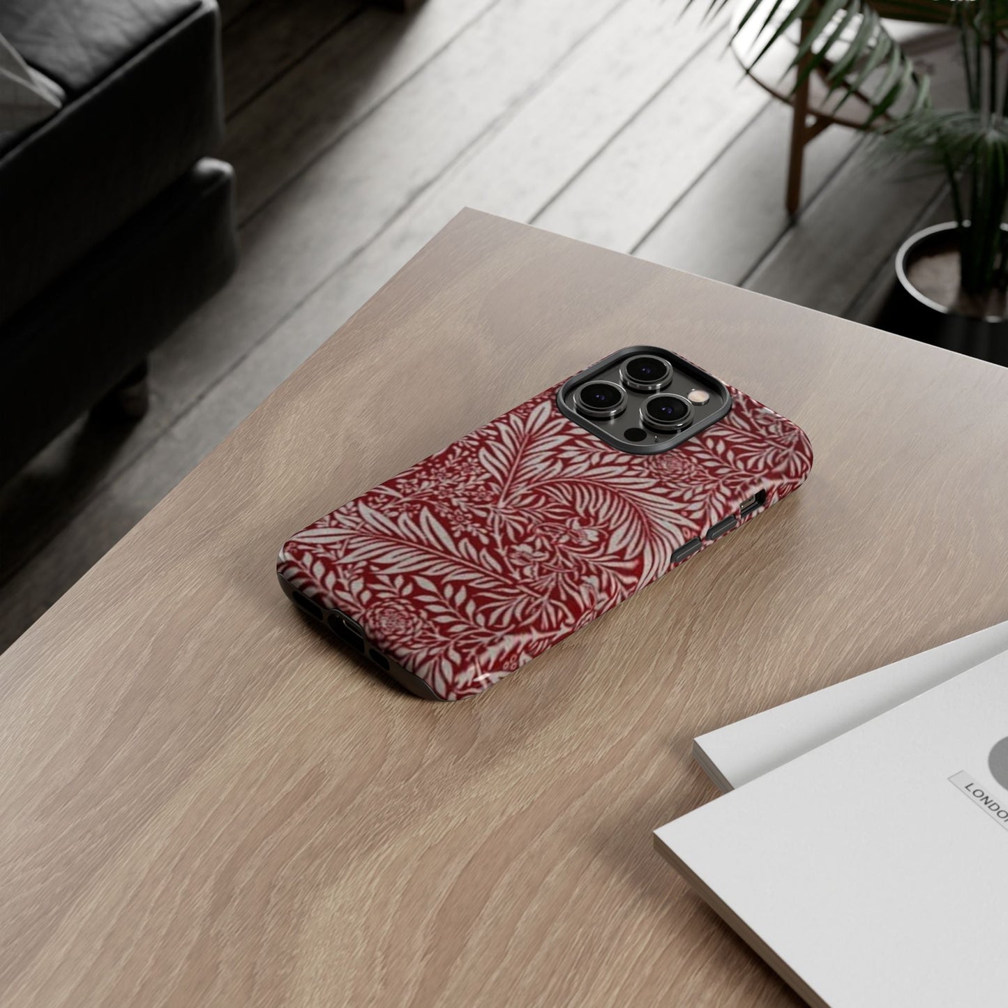 William Morris Larkspur iPhone Tough Case