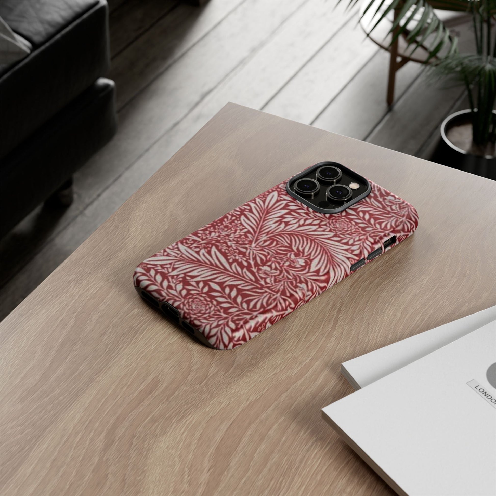 William Morris Larkspur iPhone Tough Case