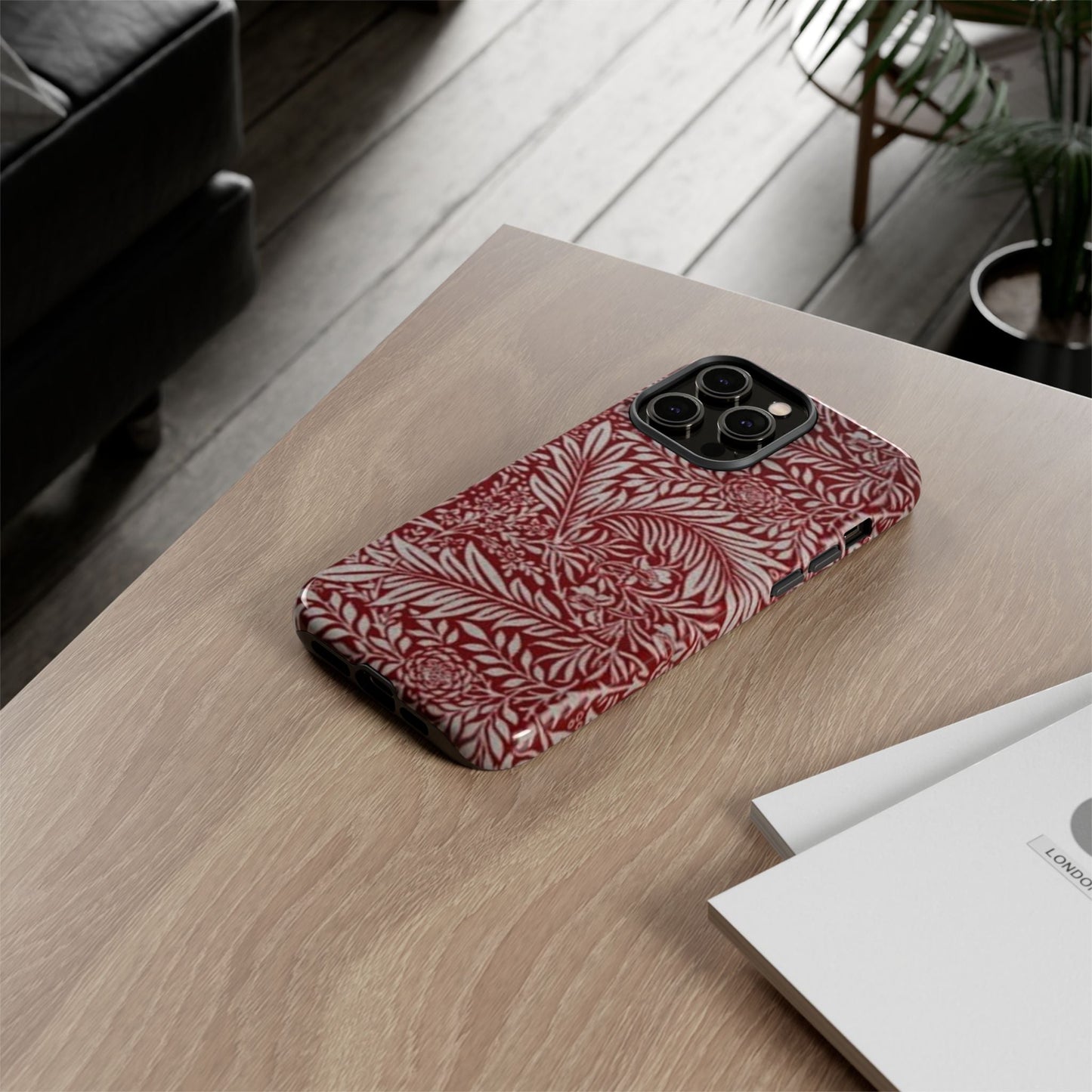 William Morris Larkspur iPhone Tough Case