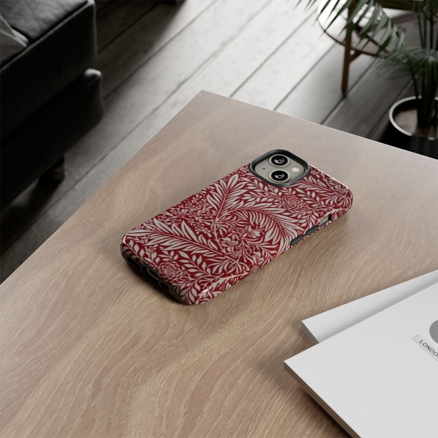 William Morris Larkspur iPhone Tough Case