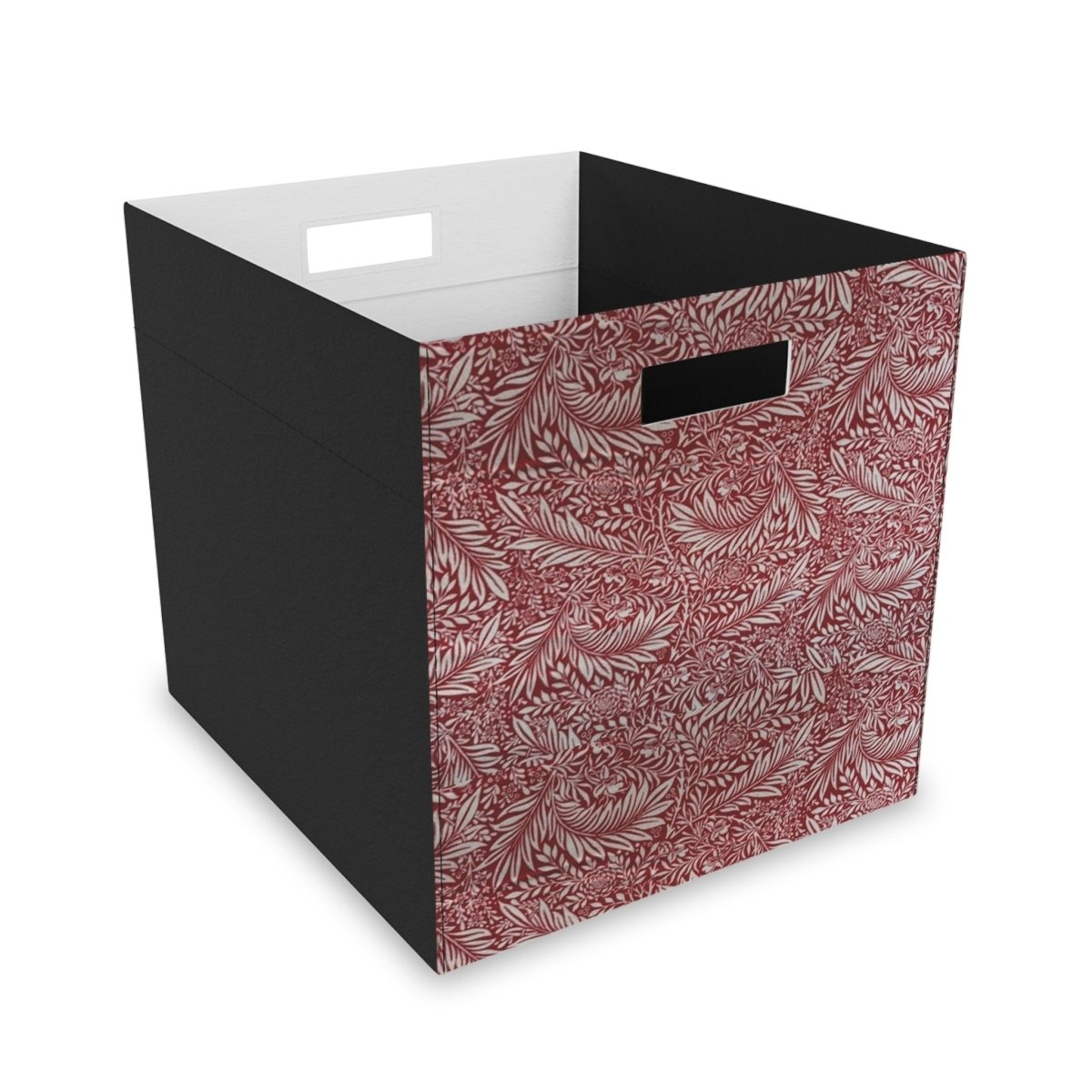 William Morris Larkspur Red Felt Storage Box