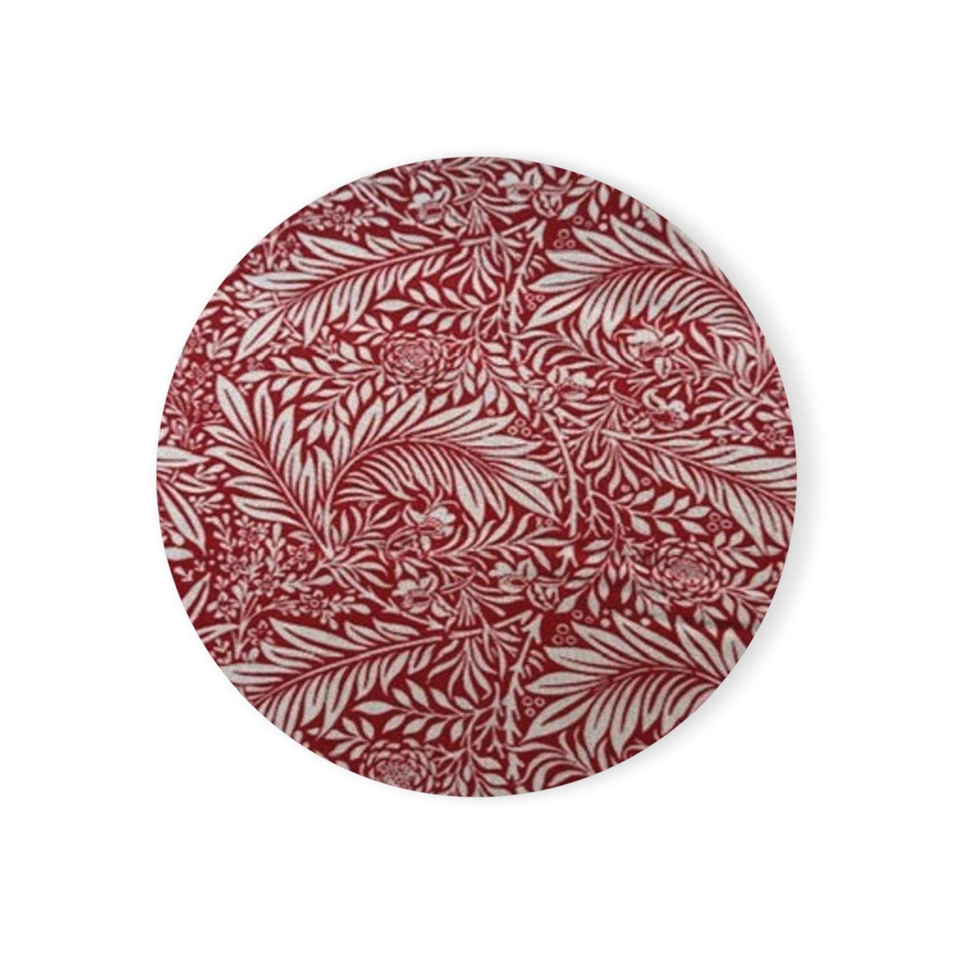 William Morris Larkspur Red - Individual Coaster