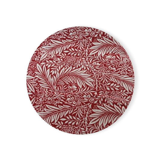 William Morris Larkspur Red - Individual Coaster